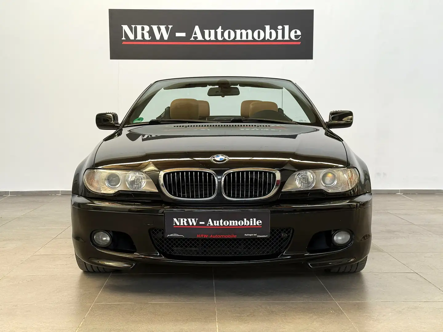 BMW 320 e46*Cabrio 320 Ci*M-Paket ab WERK*HK*SCHALTER* Noir - 2