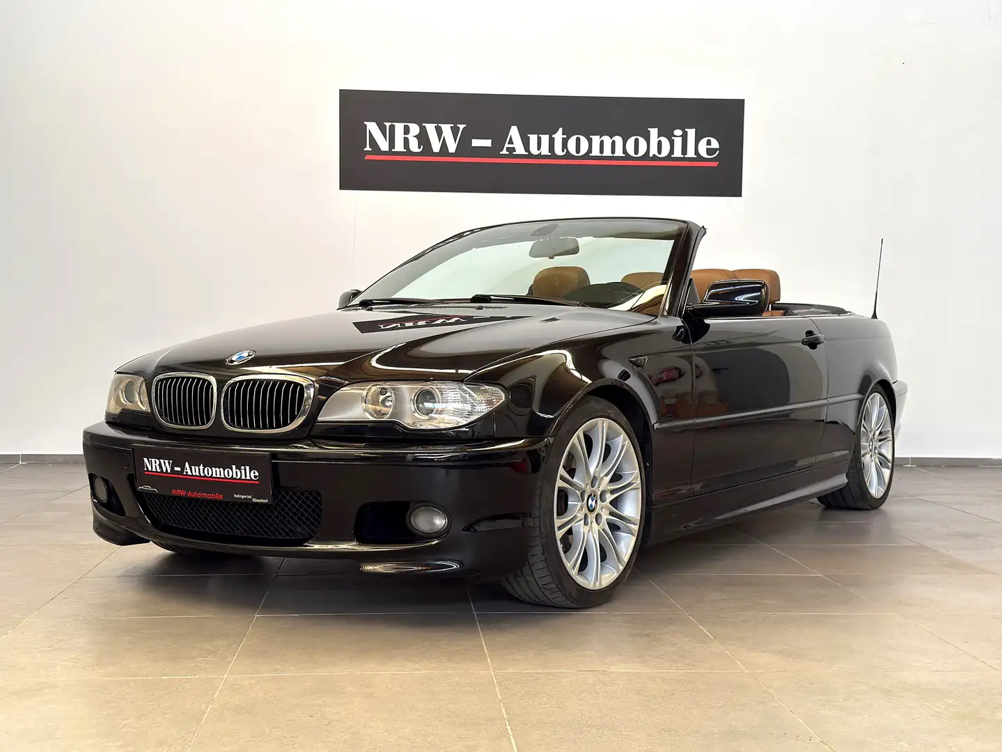 BMW 320 e46*Cabrio 320 Ci*M-Paket ab WERK*HK*SCHALTER* Noir - 1