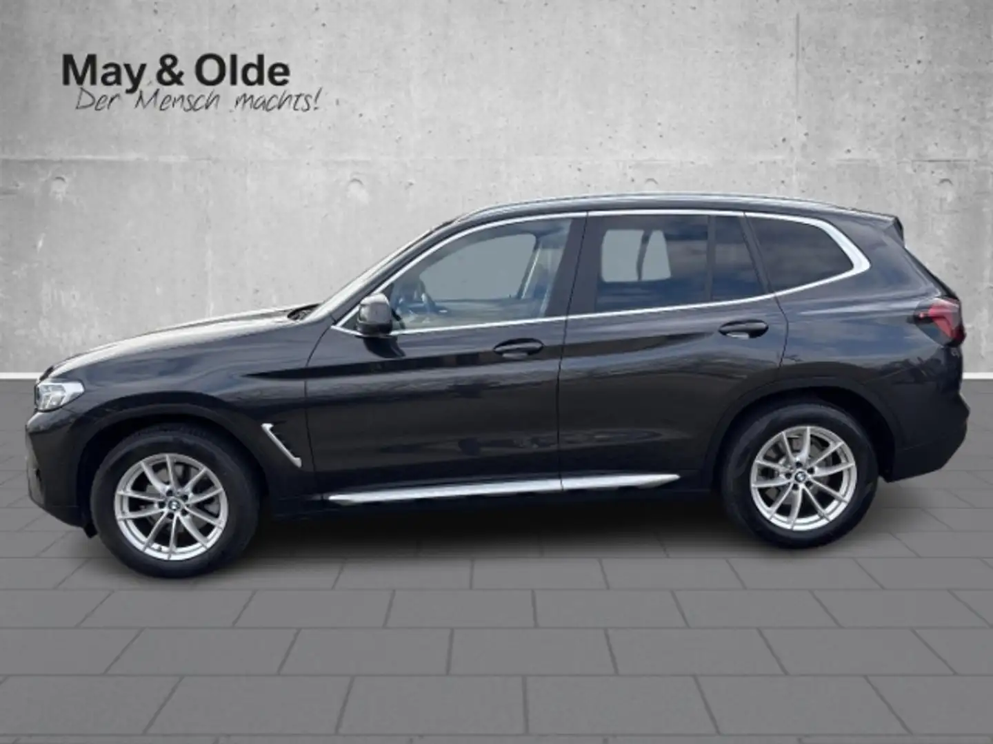 BMW X3 xDrive20d StandHZG AHK Pano Navi Leder HiFi Grigio - 2