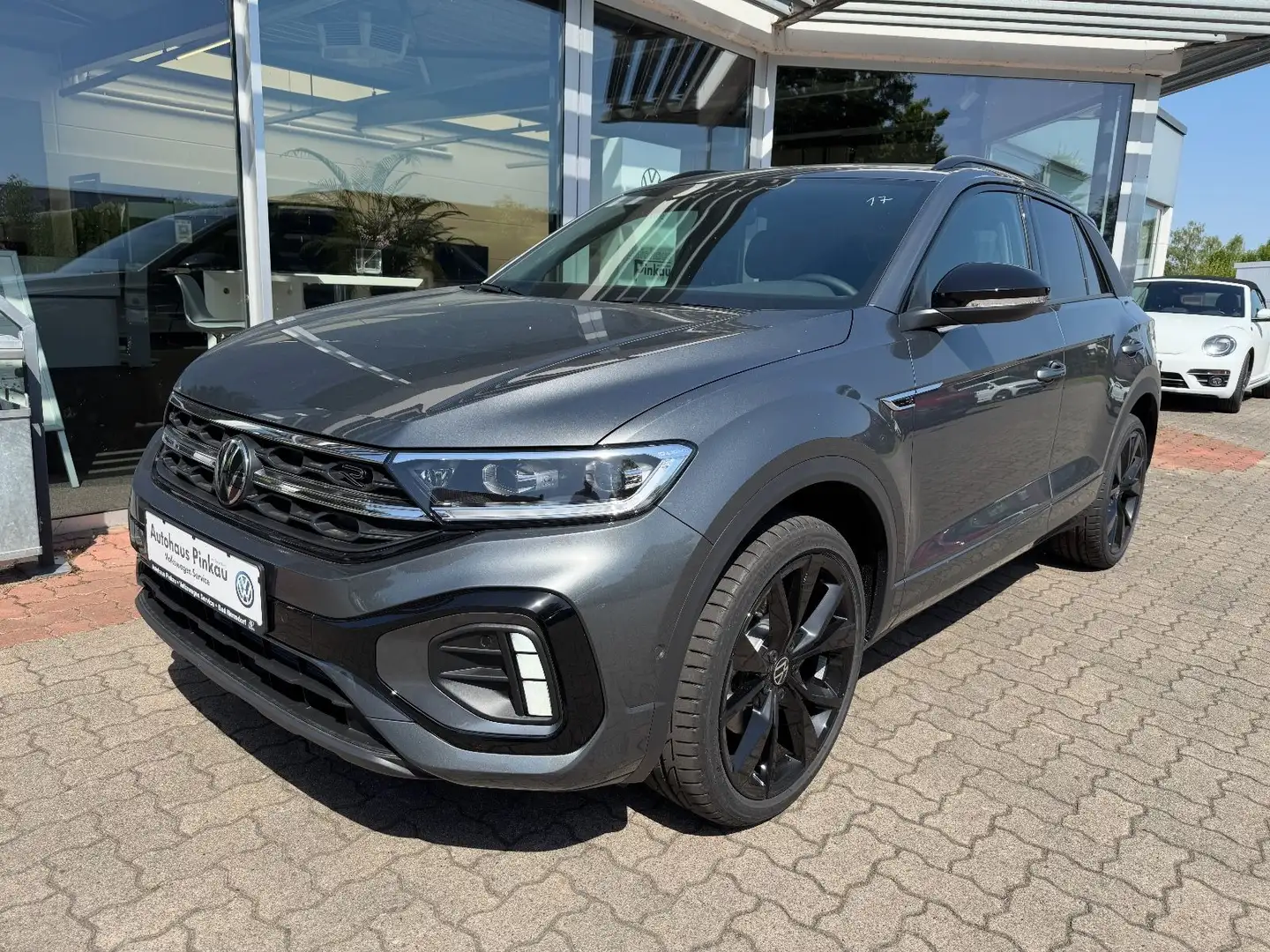 Volkswagen T-Roc 2.0 TSI  4M  R-Line  PANO  IQ.Light Grau - 1