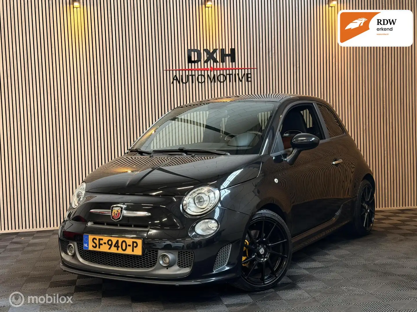 Fiat 500 Abarth 1.4 T-Jet 595 Turismo 160pk CARPLAY INTERSCP Negro - 1