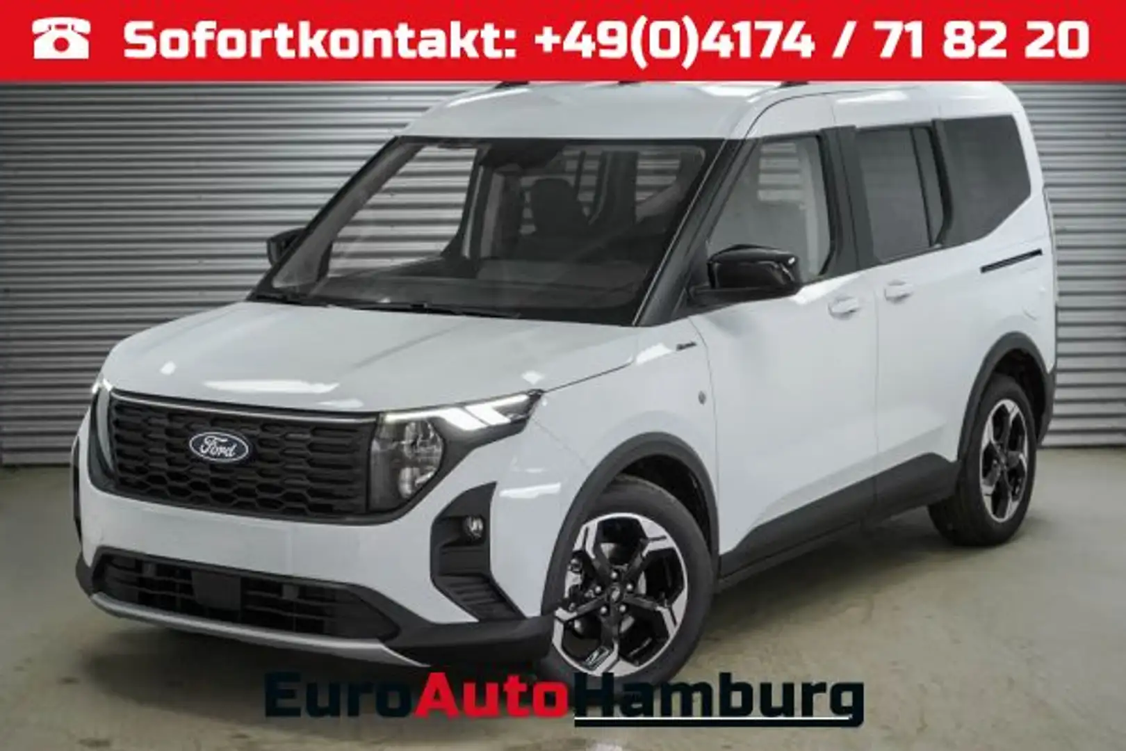 Ford Tourneo Courier 1,0 EcoBoost A7 Active - L -LAG. Alb - 1