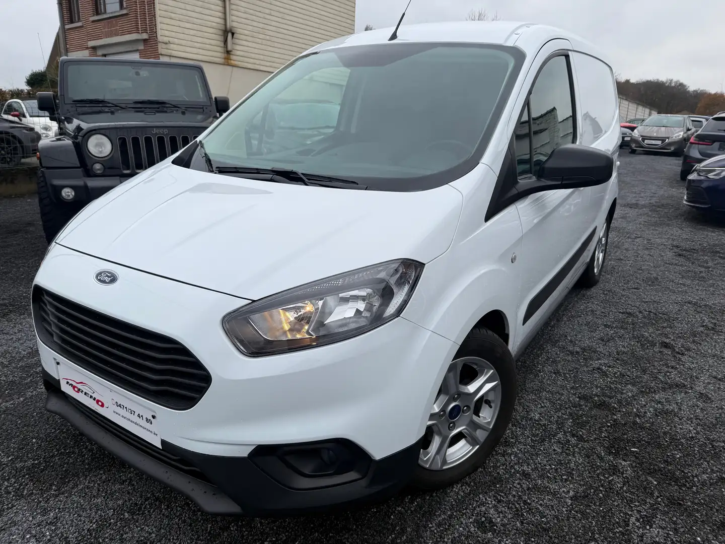 Ford Transit Courier Transit Courier applecarplay 12 m waarborg Blanc - 2