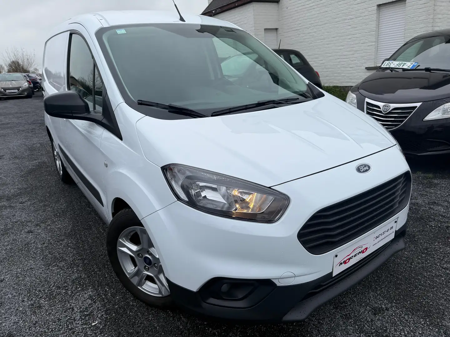 Ford Transit Courier Transit Courier applecarplay 12 m waarborg Blanc - 1