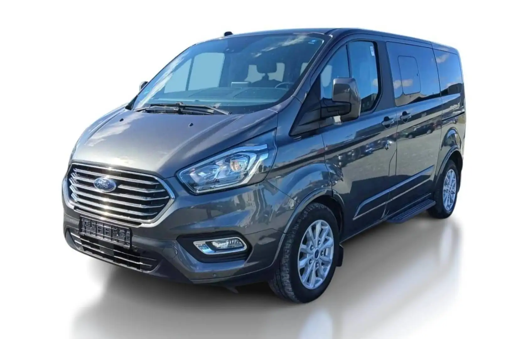 Ford Tourneo Custom TiTANIUM MHeV KAMERA 8-SiTZER AHK TEMPOMAT PDC WIN Gris - 1