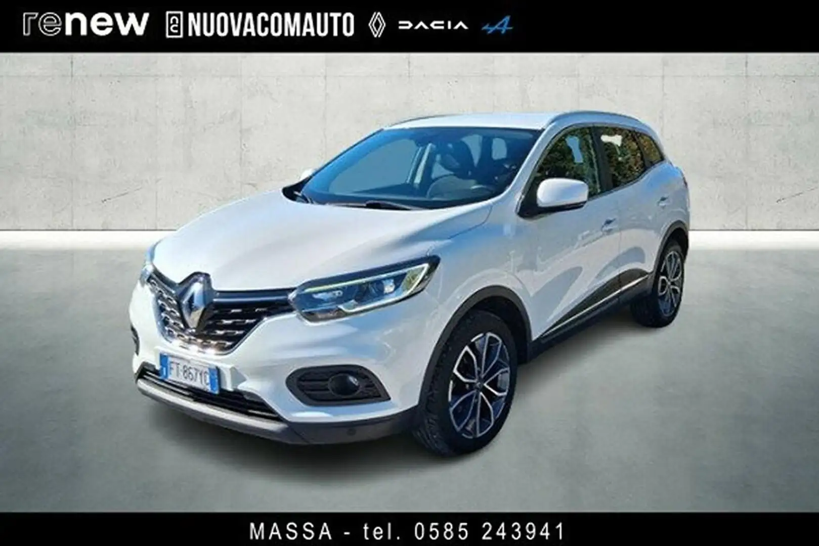 Renault Kadjar 1.5 blue dci Sport Edition 115cv Blanc - 1