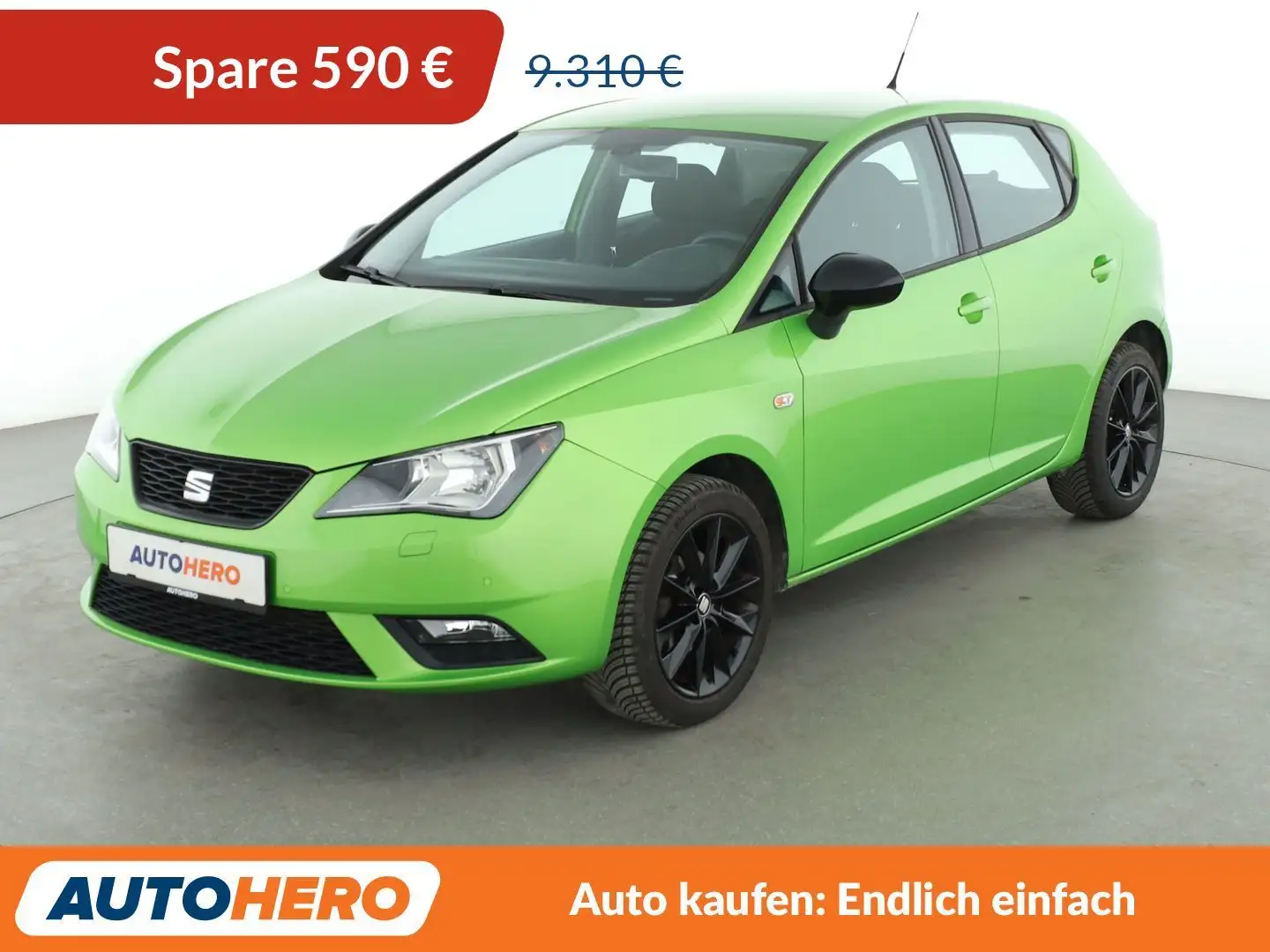 SEAT Ibiza 1.2 TSI Stylance / Style*TEMPO*PDC*SHZ*ALU* Grün - 1
