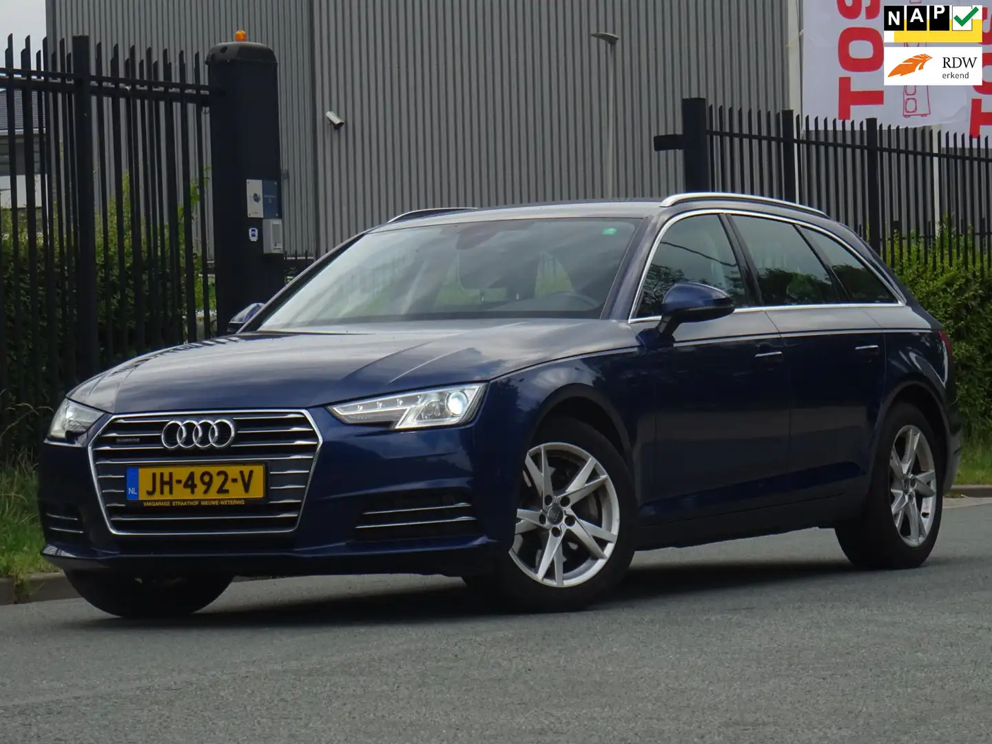 Audi A4 Avant 2.0 TFSI quattro Sport Pro Line NAP/NAVI/LED Blauw - 1