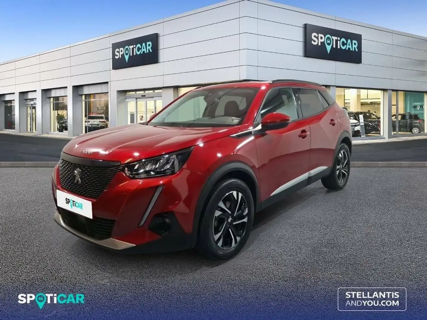 Peugeot 2008 1.2 PureTech S&S Allure Pack EAT8 130 Piros - 1