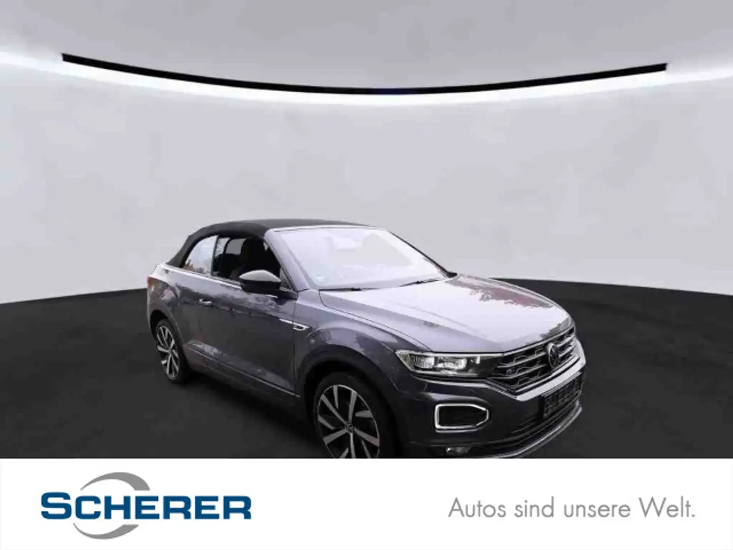 Volkswagen T-Roc 1.5 TSI DSG R-Line Leder+ACC+bea Grau - 1