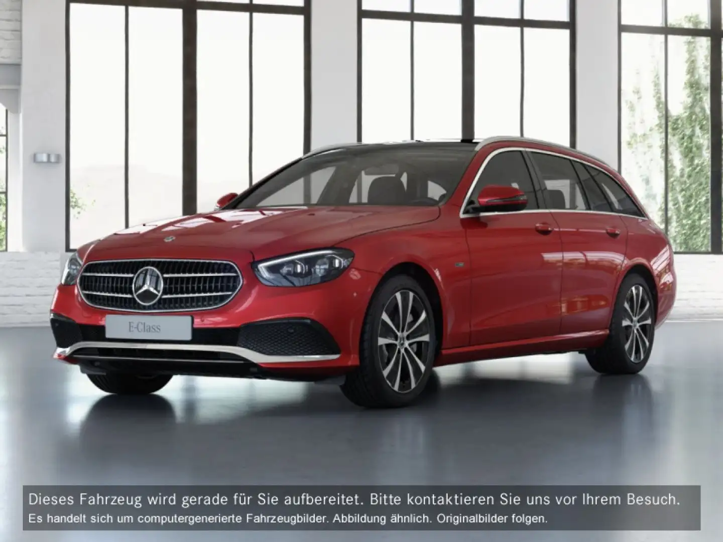 Mercedes-Benz E 300 de T-Modell 4Matic AHK+DISTRO+PANO+KAMERA Rosso - 2