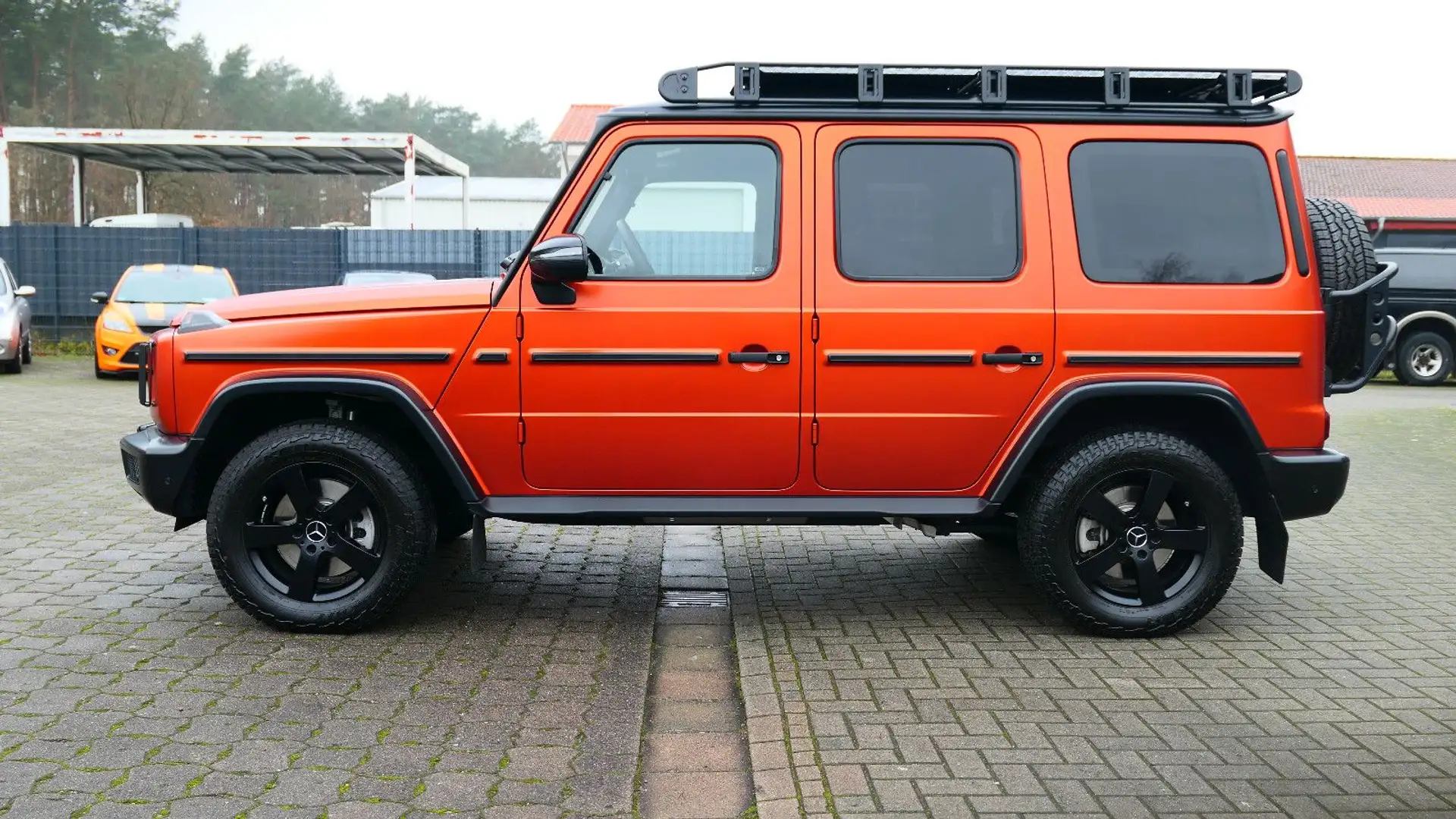 Mercedes-Benz G 400 D "HERO PROFESSIONAL"Standh.AHK Orange - 2