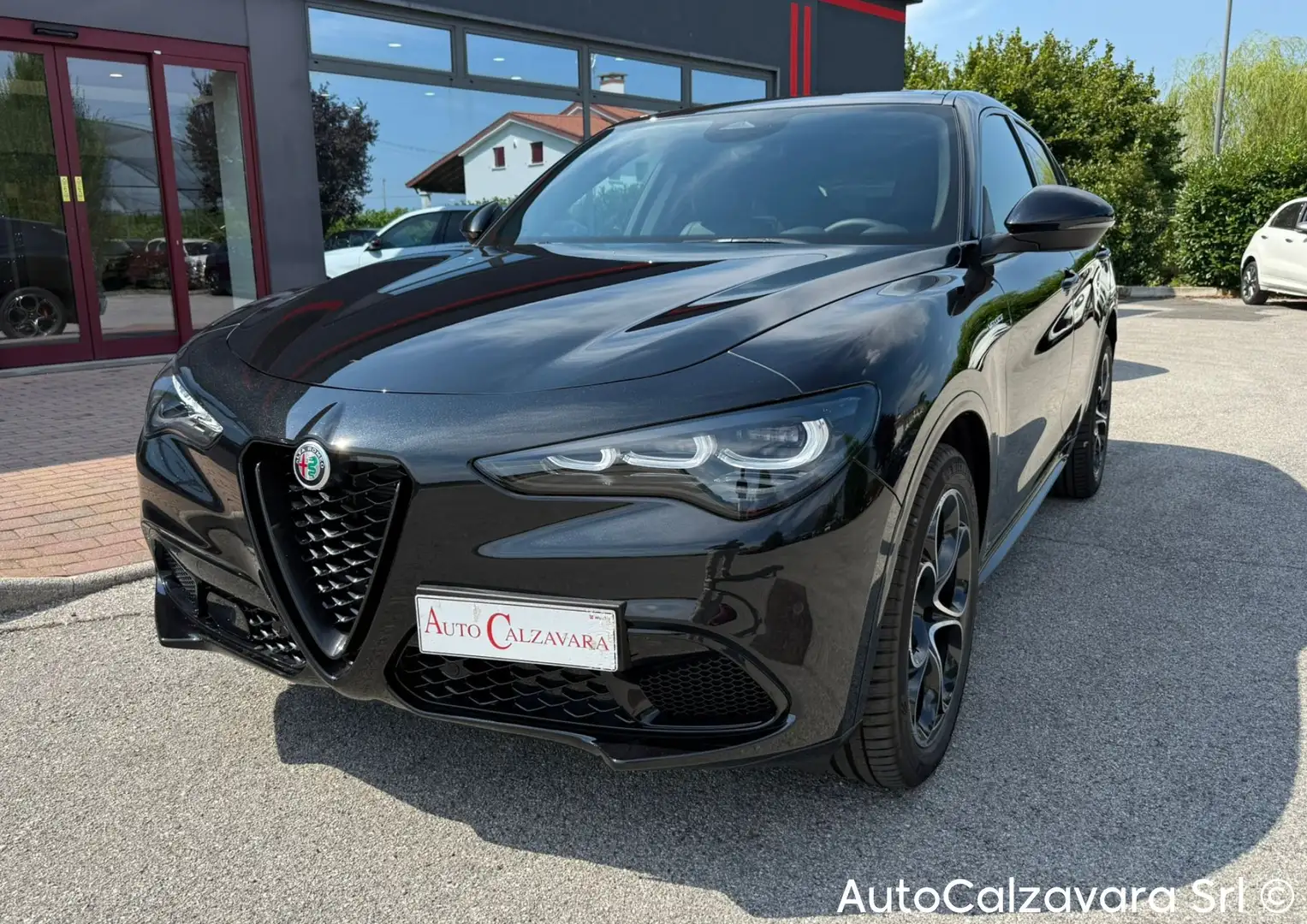 Alfa Romeo Stelvio 2.2 Turbodiesel 210 CV AT8 Q4 Veloce / R7E01046 Noir - 1