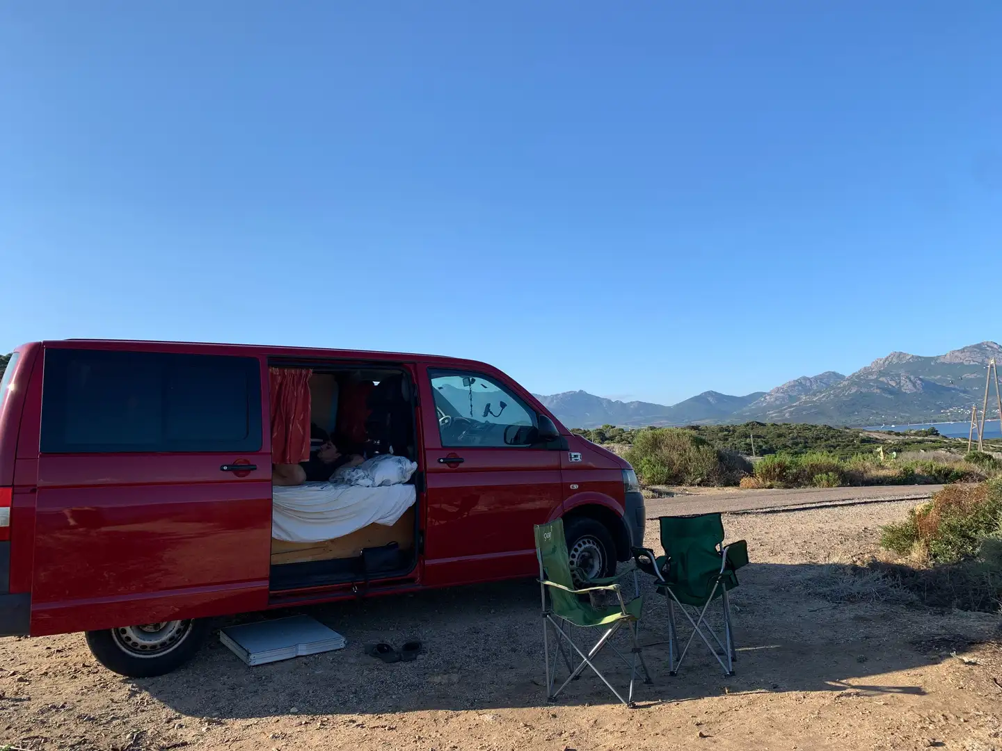 Volkswagen T5 Transporter Rot - 1