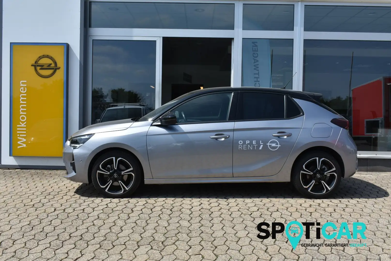 Opel Corsa F GS Line * Park & Go * Grijs - 1