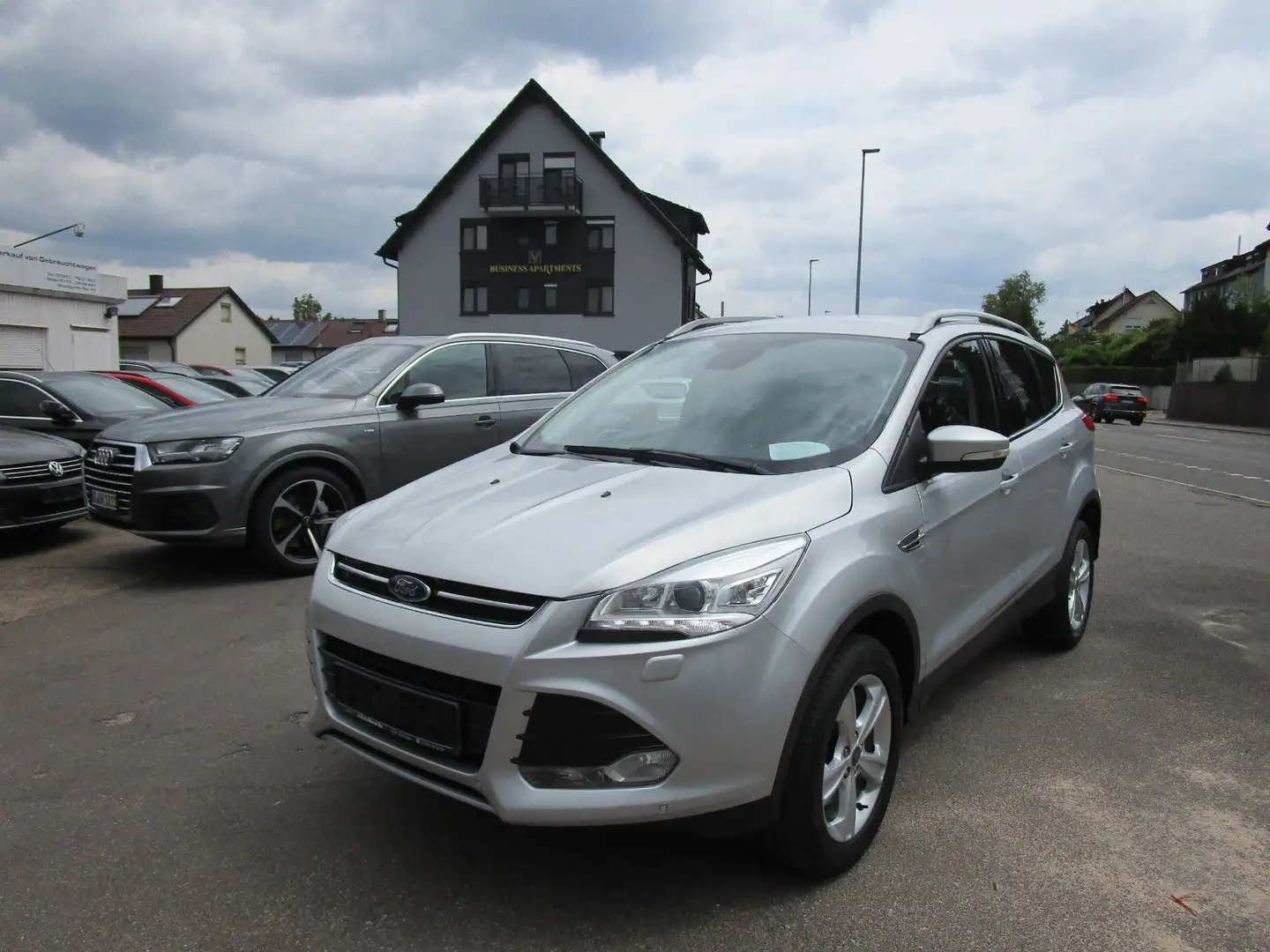 Ford Kuga 2.0 TDCI 4x4 Titanium*NAVI*AHK*KAMERA*EUR 6 Srebrny - 1