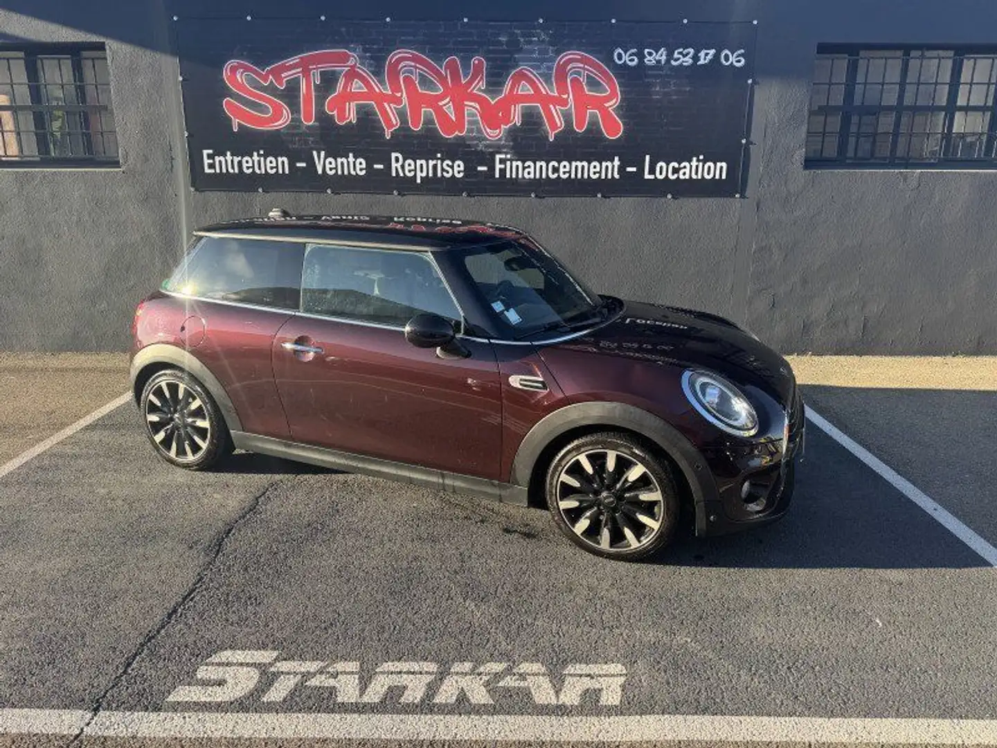 MINI Cooper 136CH PURE BURGUNDY BVA7 EURO6D-T Oro - 1