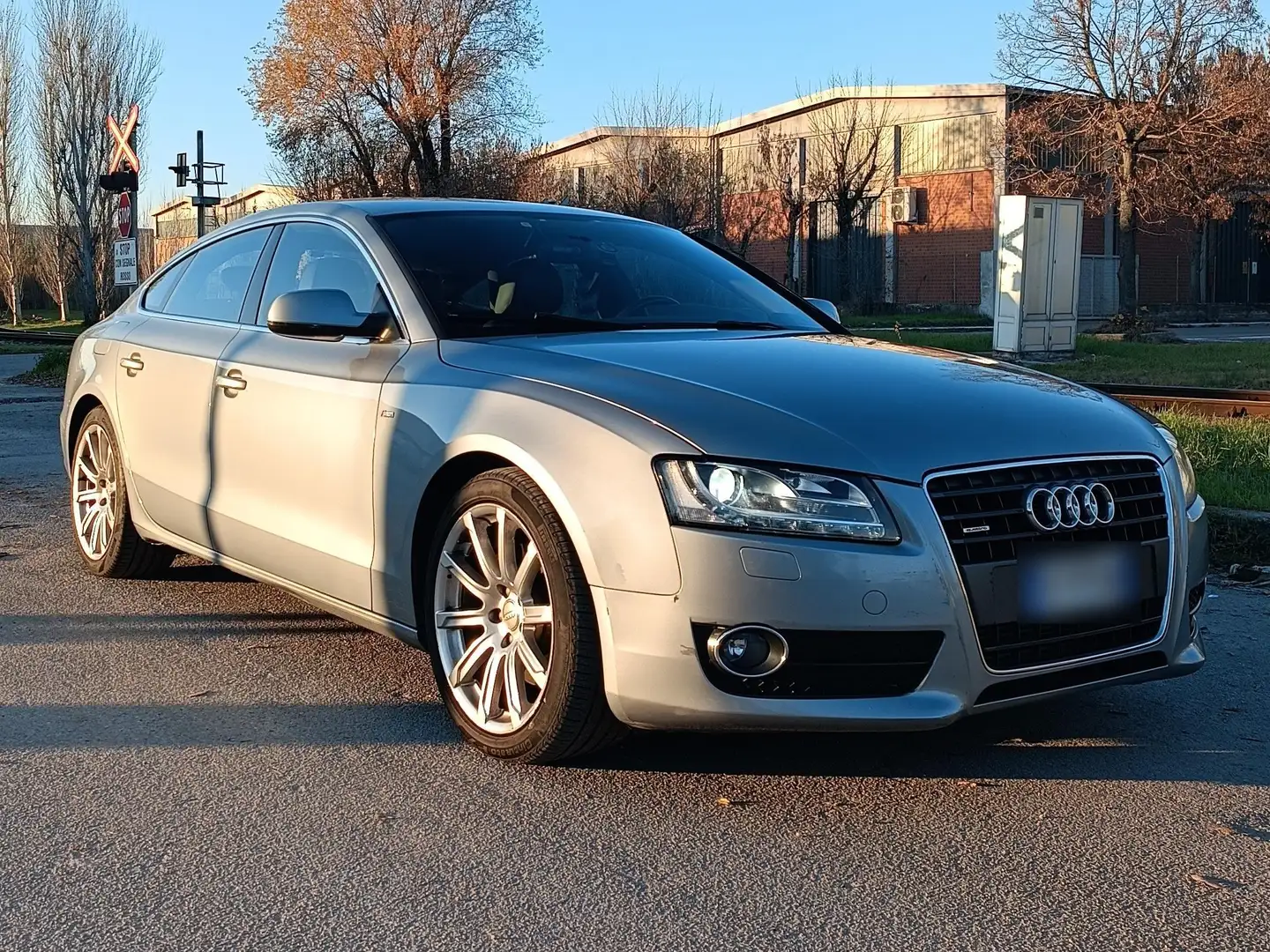 Audi A5 A5 Sportback 2.0 tfsi Advanced quattro s-tronic Argento - 1