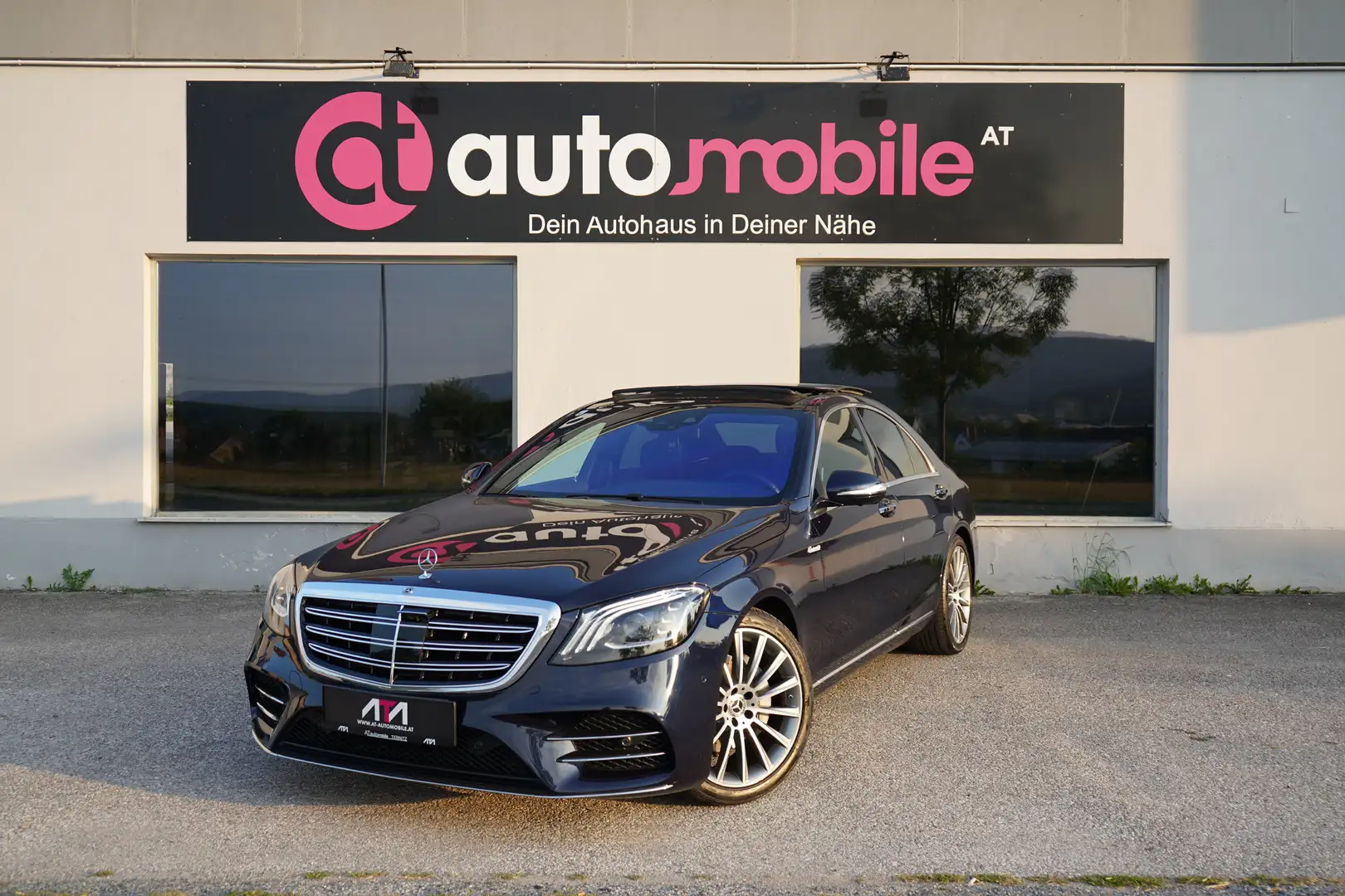 Mercedes-Benz S 350 S 350 d 4Matic | P-Dach | Softclose | Bleu - 1