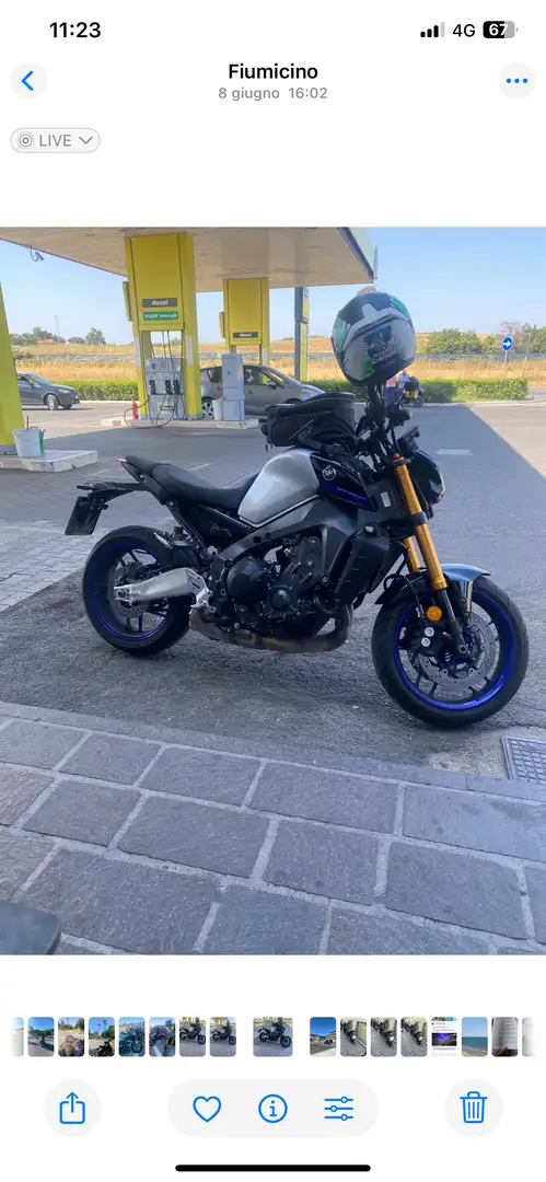 Yamaha MT-09 XP Argent - 1