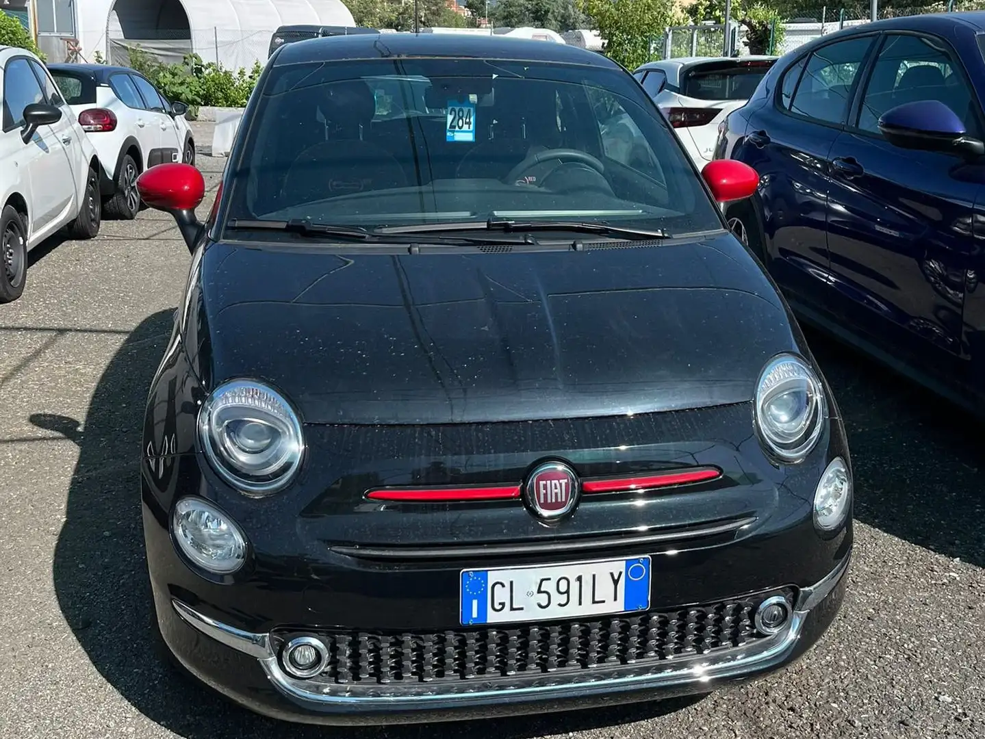 Fiat 500 500 III 2015 1.0 hybrid (Red) 70cv LIMITED EDITION Zwart - 1