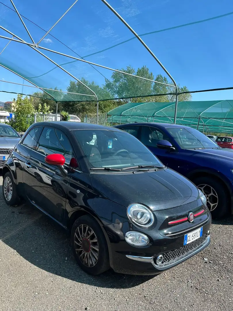 Fiat 500 500 III 2015 1.0 hybrid (Red) 70cv LIMITED EDITION Zwart - 2