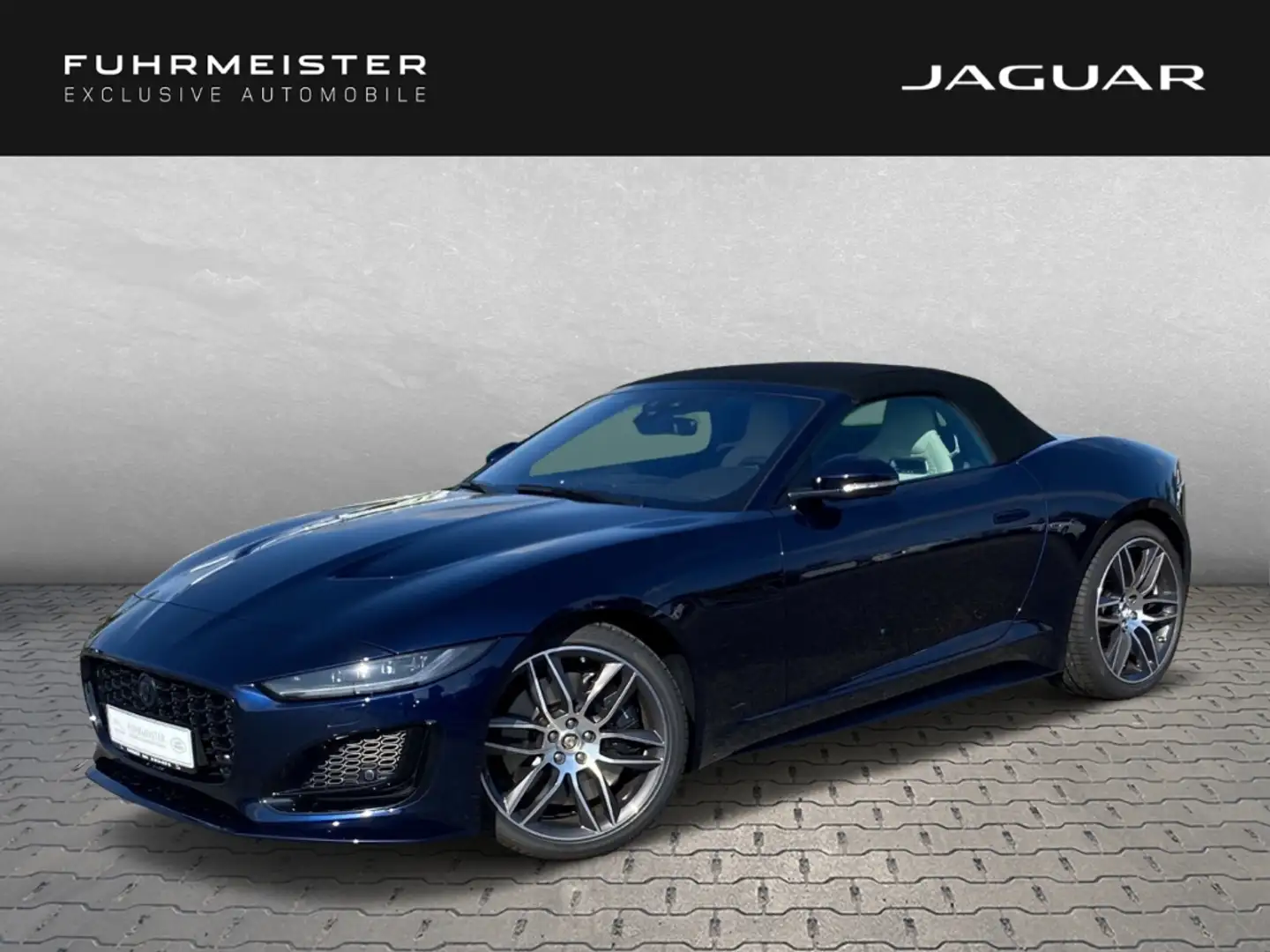 Jaguar F-Type Cabrio P450  R-Dynamic Black Pack  AWD Klima Paket Blau - 1