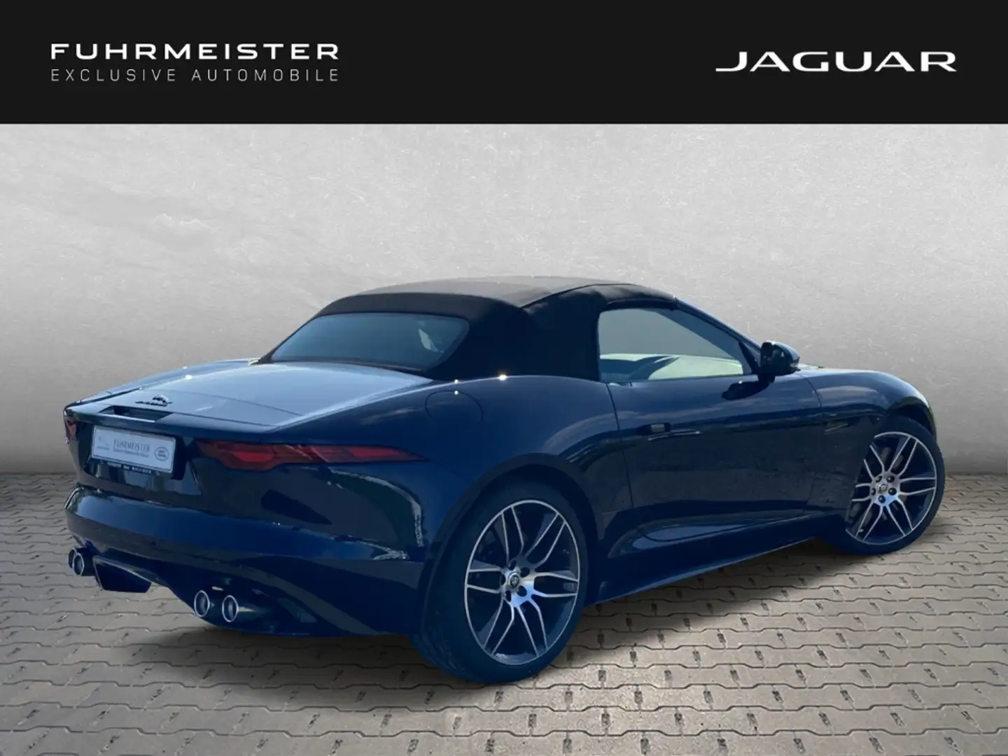 Jaguar F-Type Cabrio P450  R-Dynamic Black Pack  AWD Klima Paket Blau - 2