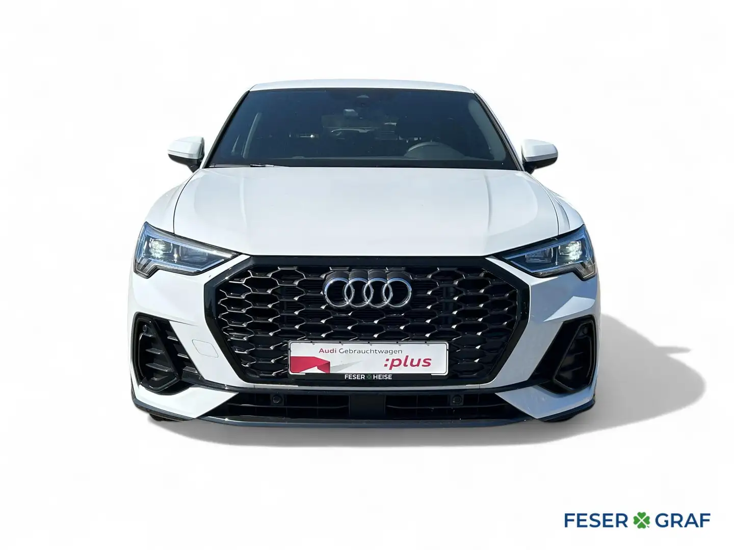 Audi Q3 35 S Line TFSI Sportback LED/Navi+/Kamera/SHZ/PDC+ Weiß - 1
