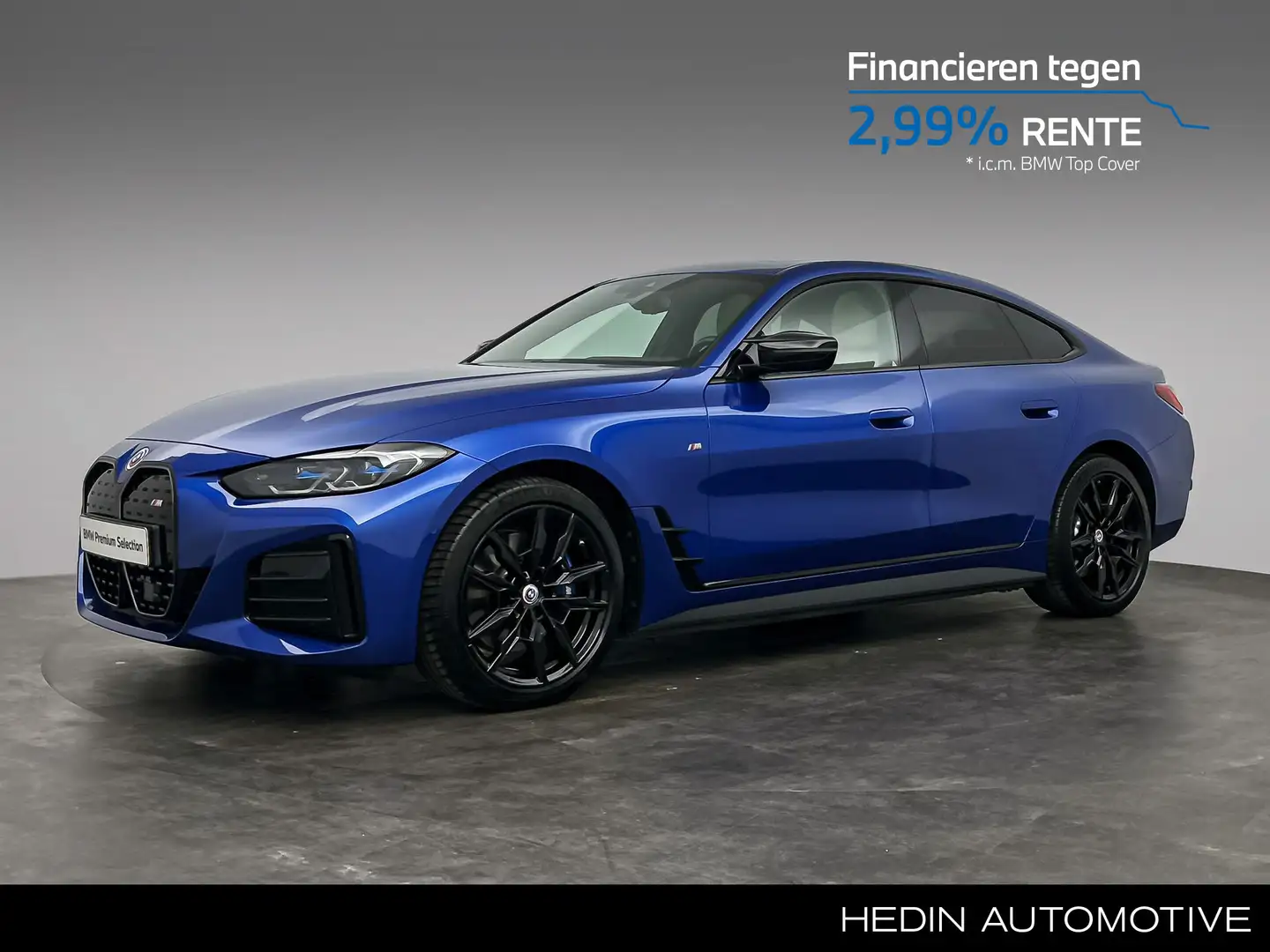 BMW i4 M50 High Executive 84 kWh | Trekhaak | Laserlight Blau - 1