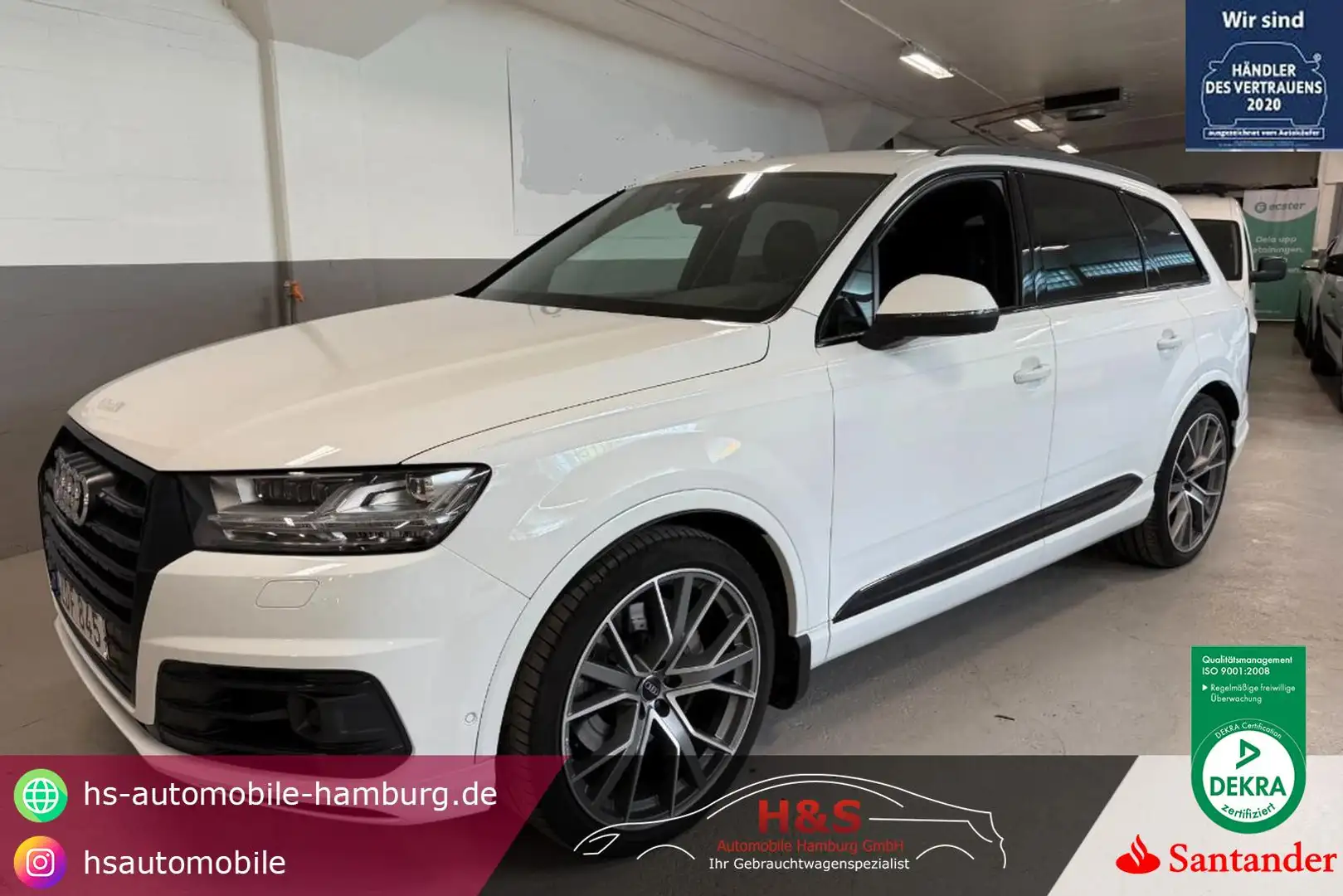 Audi Q7 3.0 TDI ultra quattro *AHK/7-SITZER/STANDHEIZ.* Weiß - 1