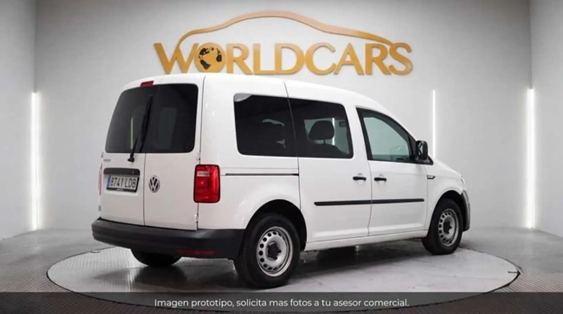 Volkswagen Caddy kombi profesional 2.0 tdi bmt 102 cv Blanco - 2