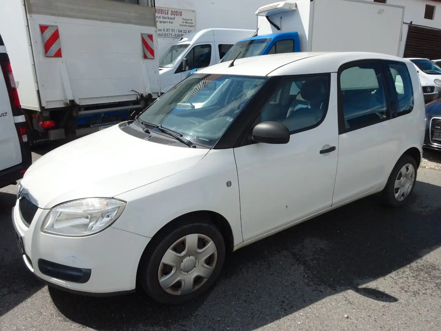 Skoda Roomster Basis/Euro 4 Weiß - 2