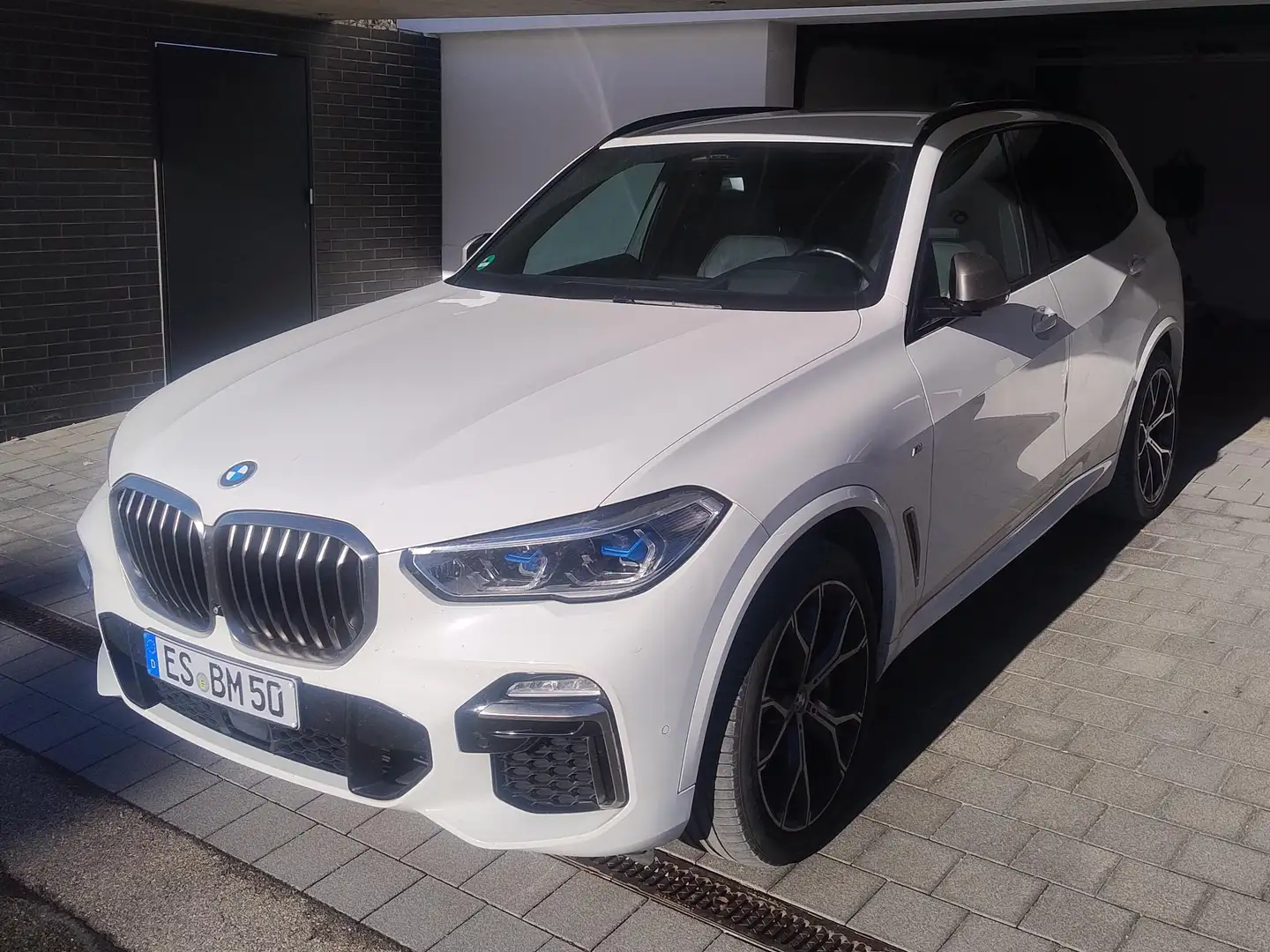 BMW X5 X5 Diesel M50d Blanc - 2