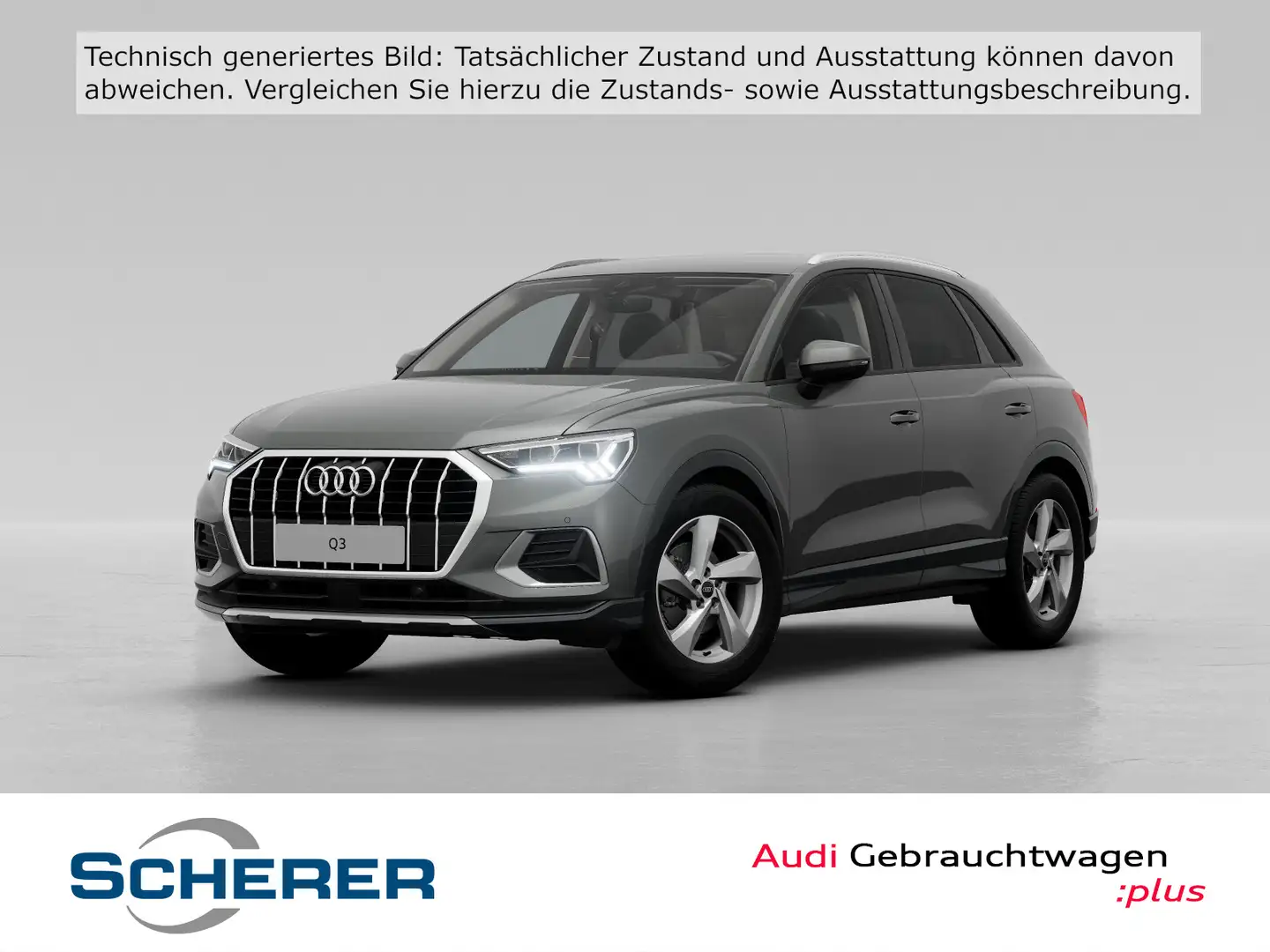 Audi Q3 advanced 35TFSI S tronic AHK LED NAVI MMIplus Grau - 1