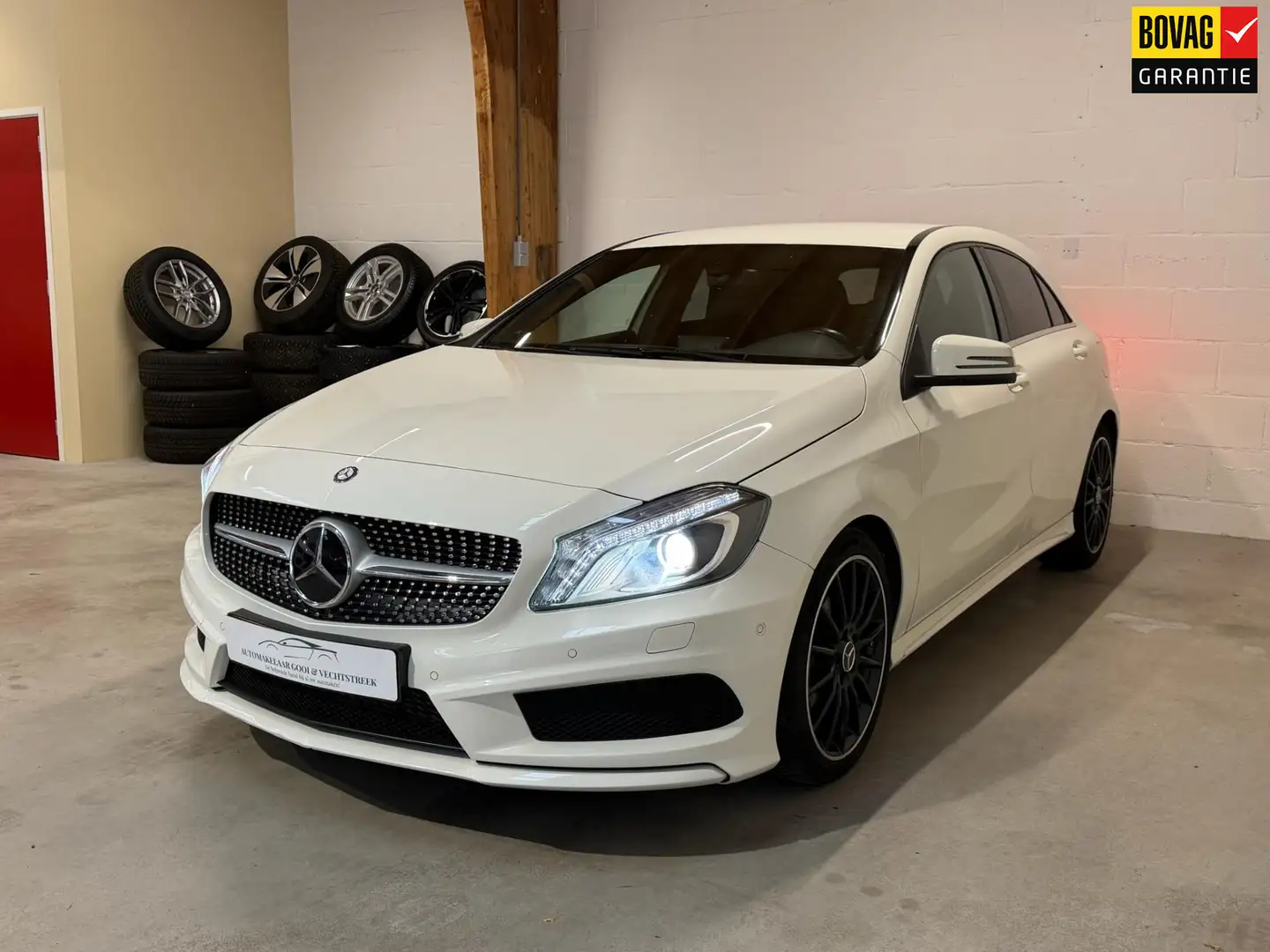 Mercedes-Benz A 180 AMG-line - Dealer onderhouden Blanc - 1