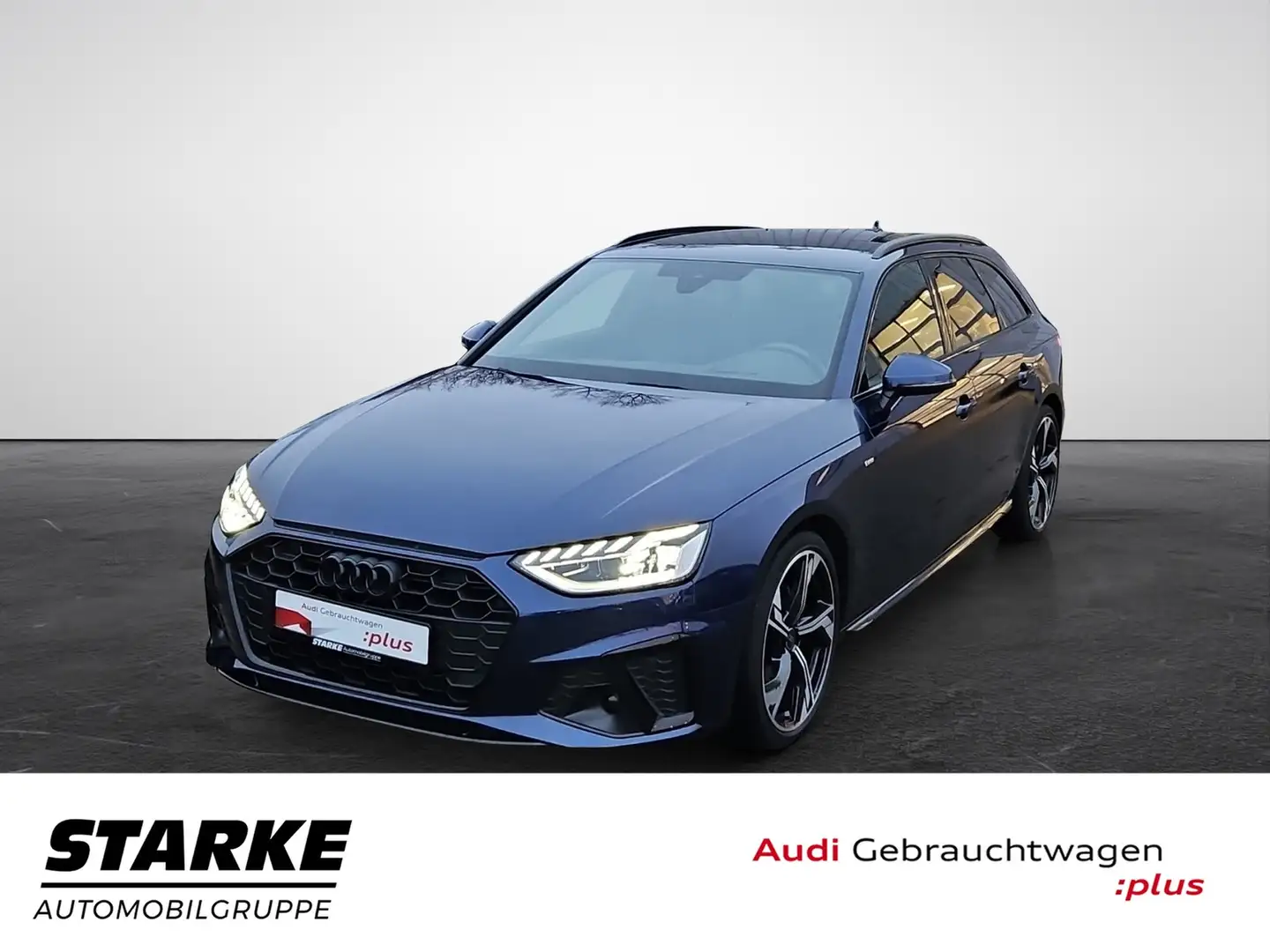 Audi A4 Avant 35 TDI S tronic S line NaviPlus Matrix He... Blau - 2