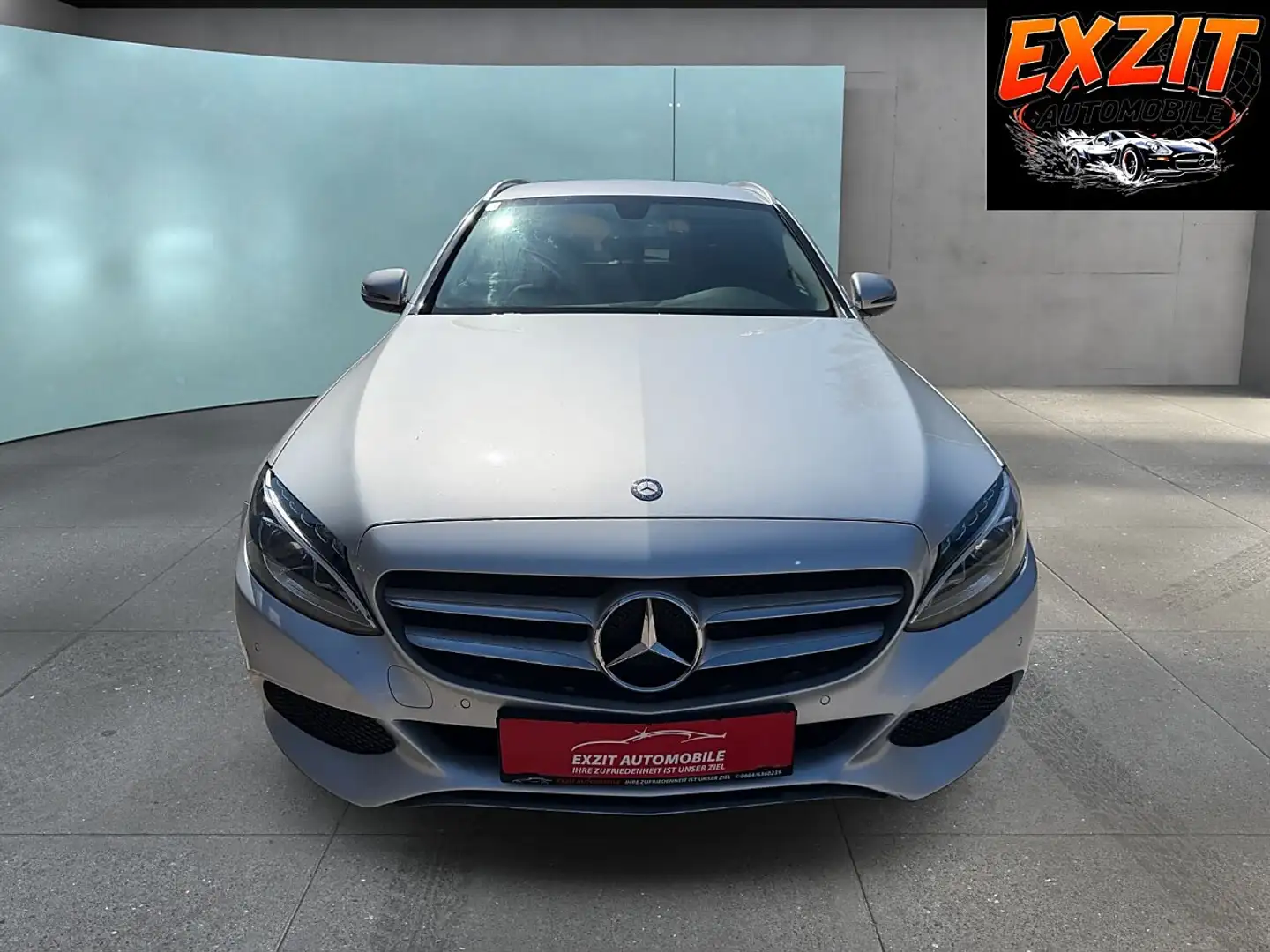 Mercedes-Benz C 200 d Exklusive*Automatik* Silber - 2