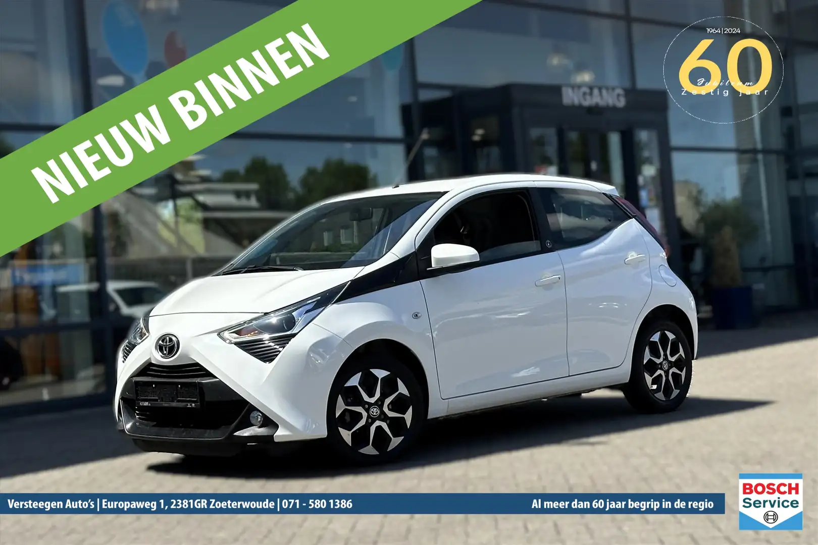 Toyota Aygo 1.0 VVT-i 72pk x-shift 5D x-clusiv Wit - 1