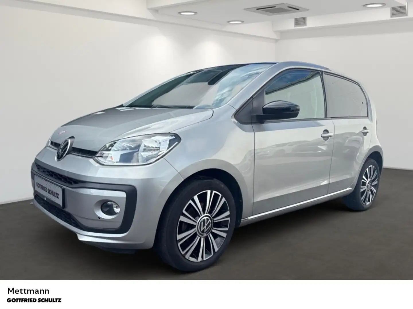 Volkswagen up! 1.0 MPI Black Style SHZ PDC KAMERA LM ZV Zilver - 1