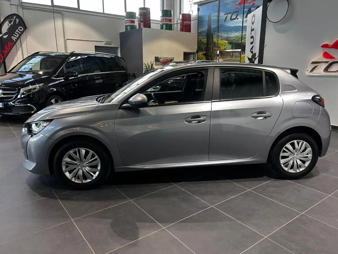 Peugeot 208 BlueHDi 100 Stop&Start 5 porte Active Gris - 2