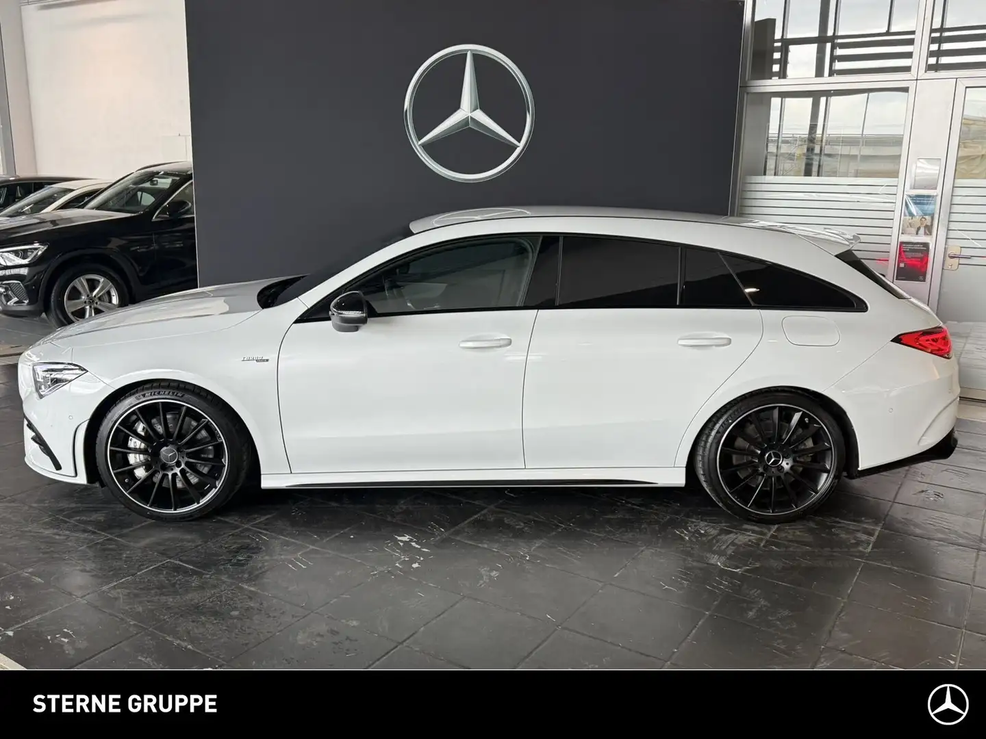 Mercedes-Benz CLA 35 AMG Mercedes-AMG CLA 35 4M SB NIGHT AHK Perf-Sitze LED Blanc - 2