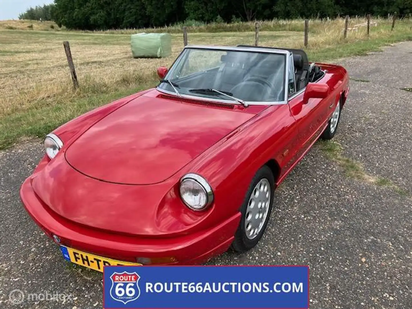 Alfa Romeo Spider Cabriolet 1992 | Route 66 Auctions Rood - 1