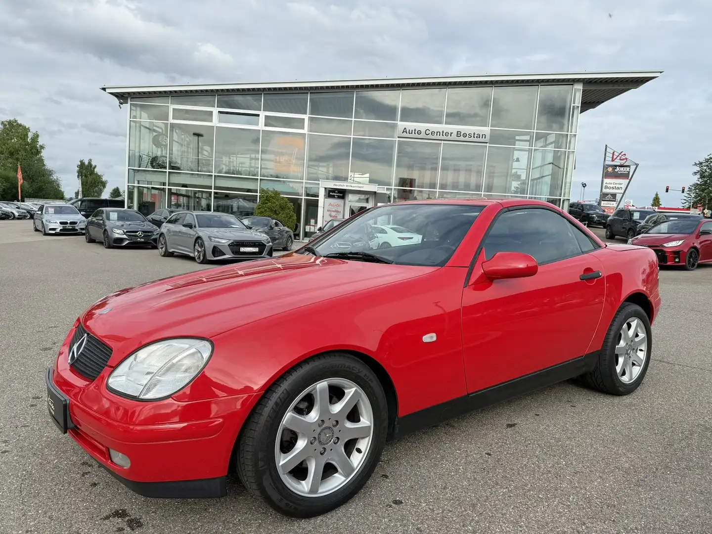Mercedes-Benz SLK 200 CABRIO/NAVIGATION/KLIMAANLAGE/SCHECKHEFT Červená - 2