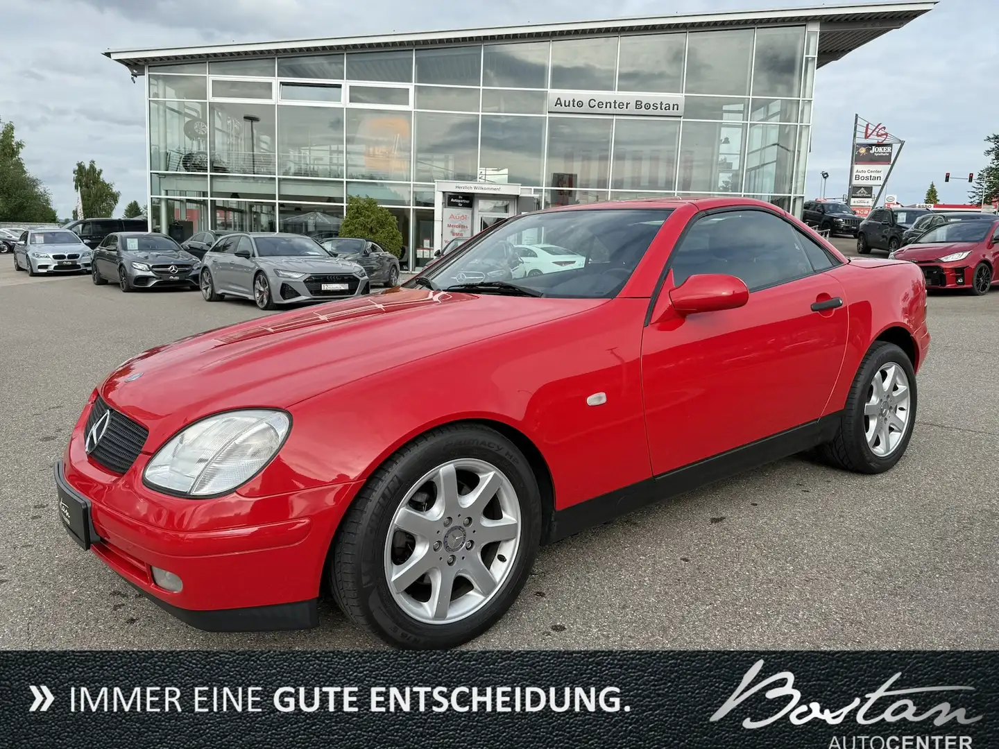 Mercedes-Benz SLK 200 CABRIO/NAVIGATION/KLIMAANLAGE/SCHECKHEFT Rood - 1
