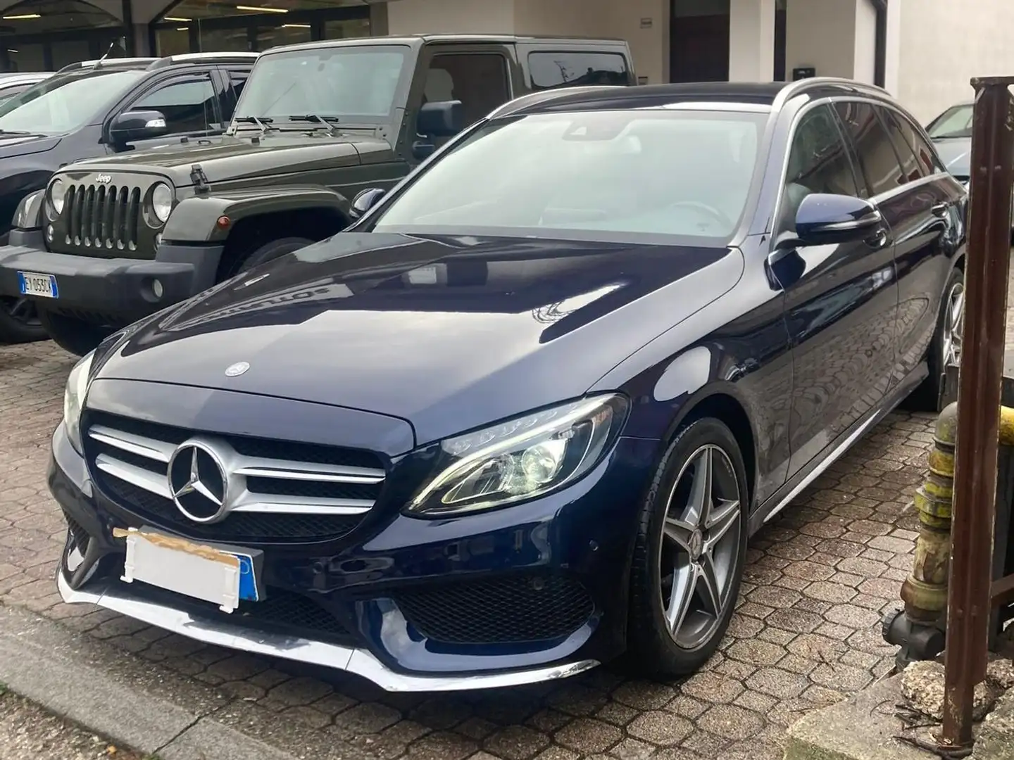 Mercedes-Benz C 220 Classe C-S205 2014 SW SW d Premium 4matic auto Blu/Azzurro - 1