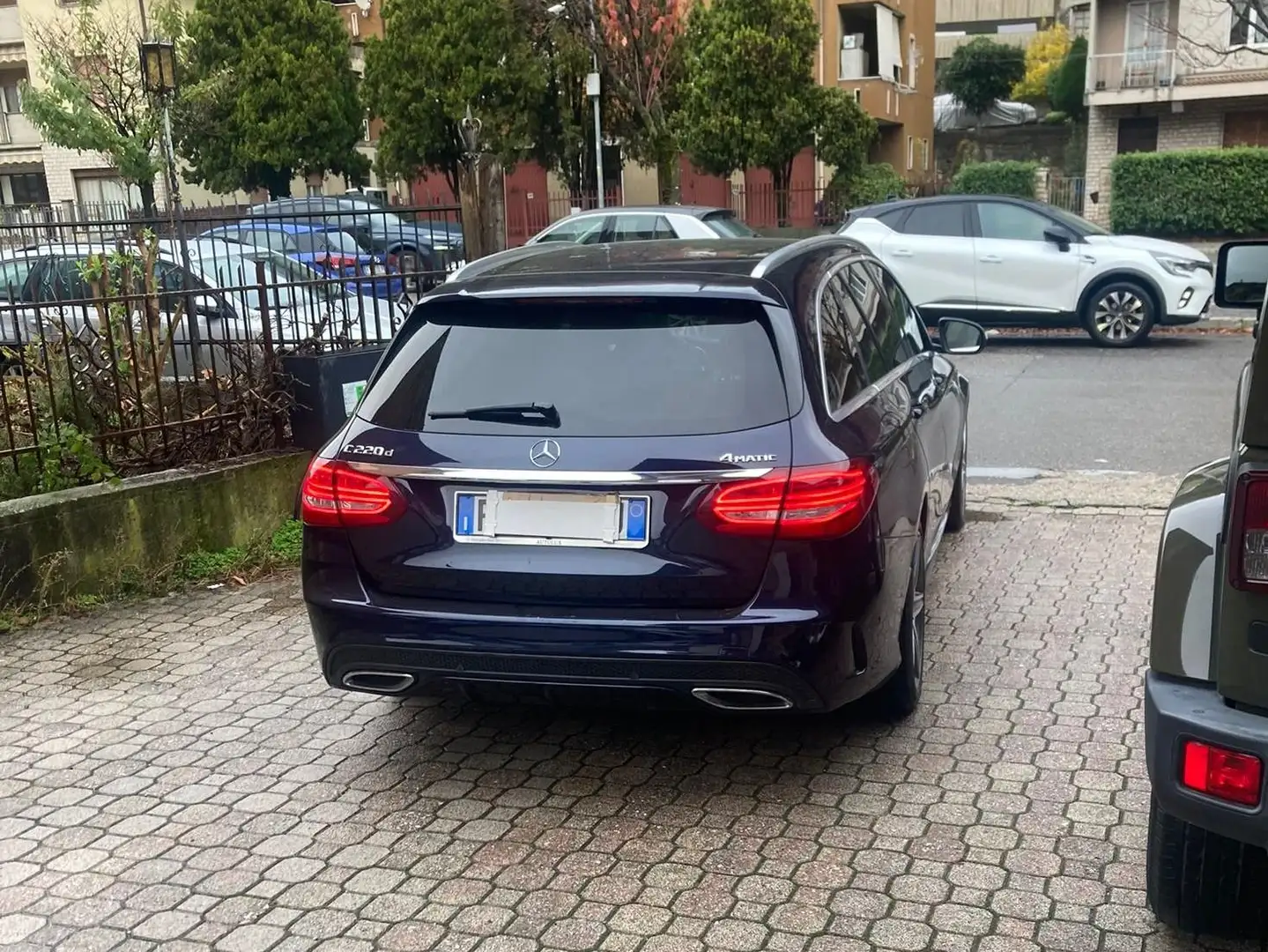 Mercedes-Benz C 220 Classe C-S205 2014 SW SW d Premium 4matic auto Blu/Azzurro - 2