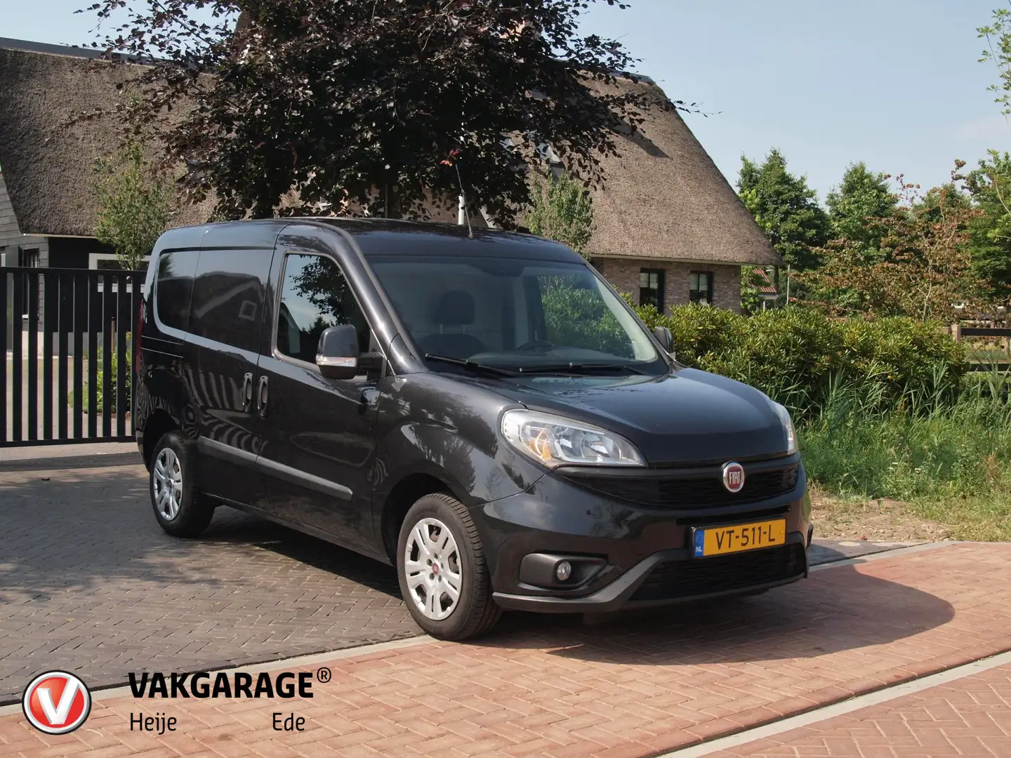 Fiat Doblo Cargo 1.3 MJ L1H1 SX | Bijrijdersbank | Airco | Na Zwart - 1