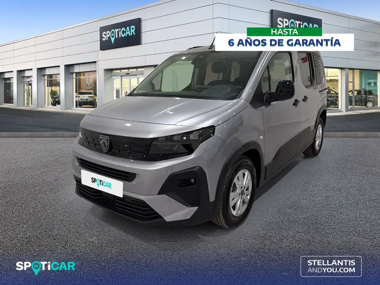 Peugeot Rifter BlueHDi 100 Allure Grijs - 1