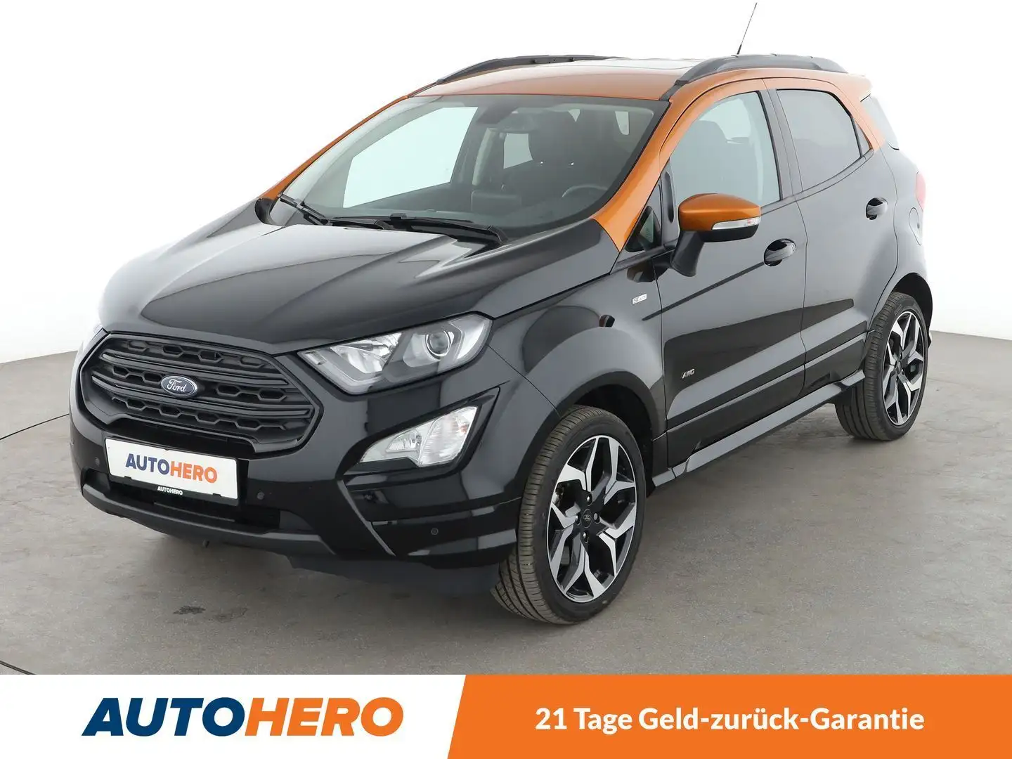 Ford EcoSport 1.5 EcoBlue TDCi ST-Line*NAVI*CAM*TEMPO* Schwarz - 1